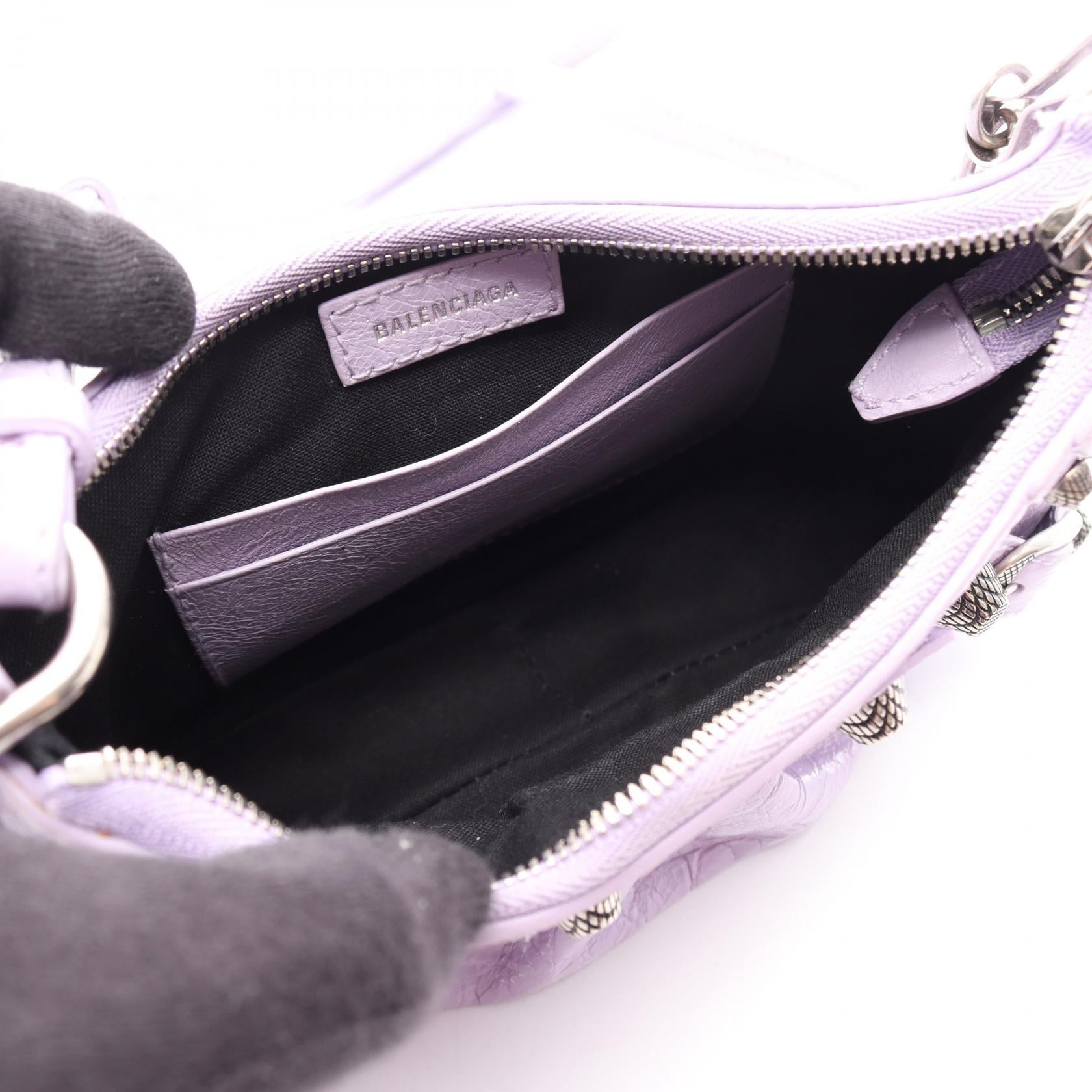 バレンシアガ LE CAGOLE MINI BB レザー2wayハンドバッグ