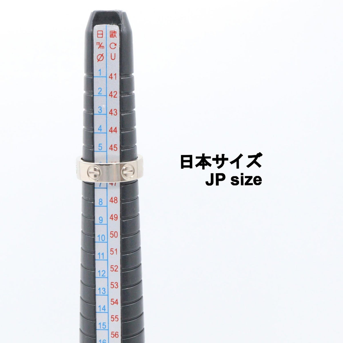 カルティエ ラブ Au750ホワイトゴールド リング 47号
