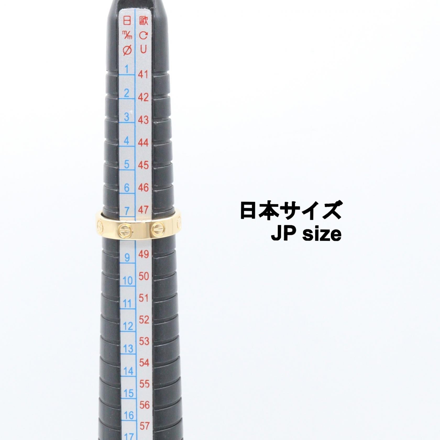 カルティエ ミニラブ Au750 リング 7.5号