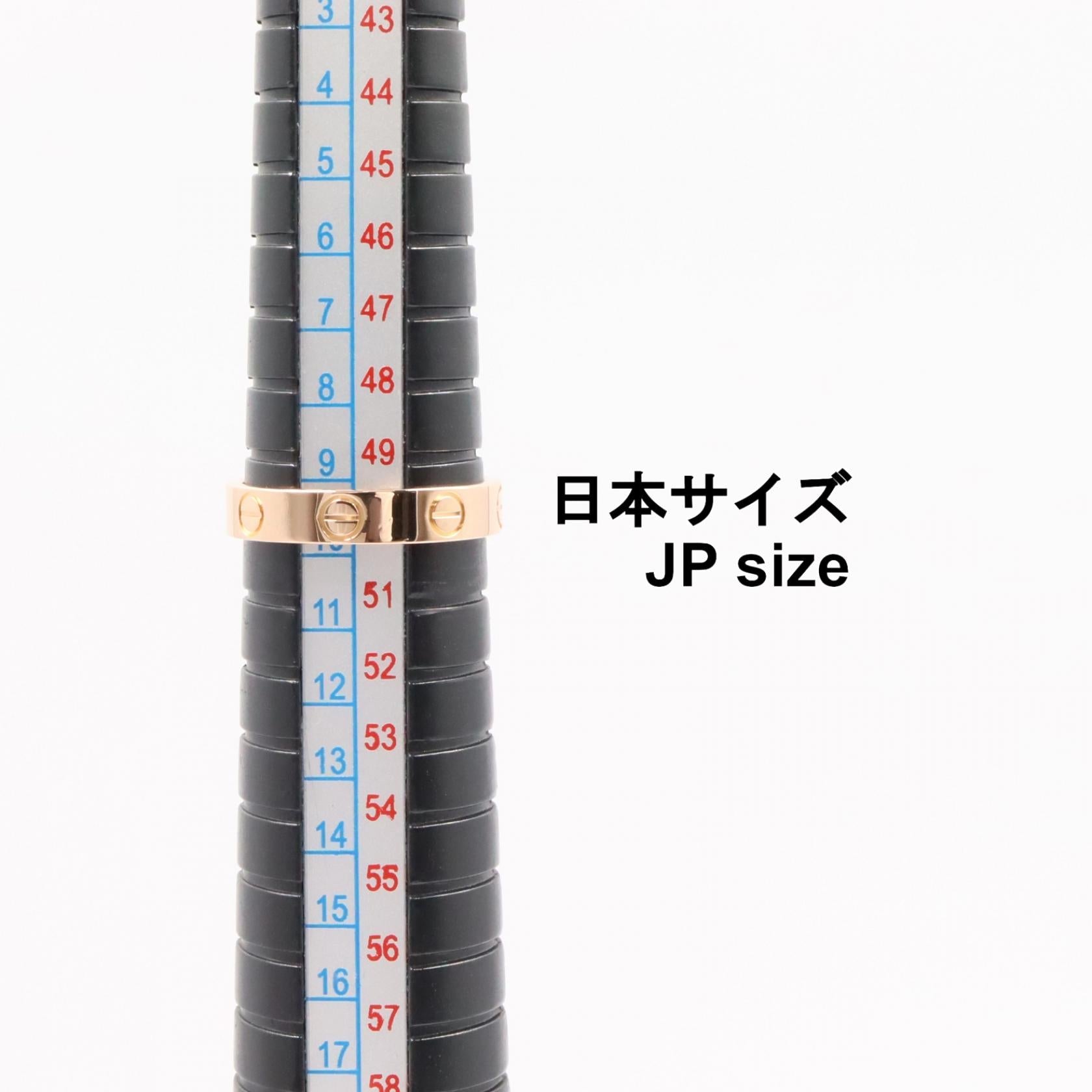 カルティエ ミニラブ Au750 リング 50号