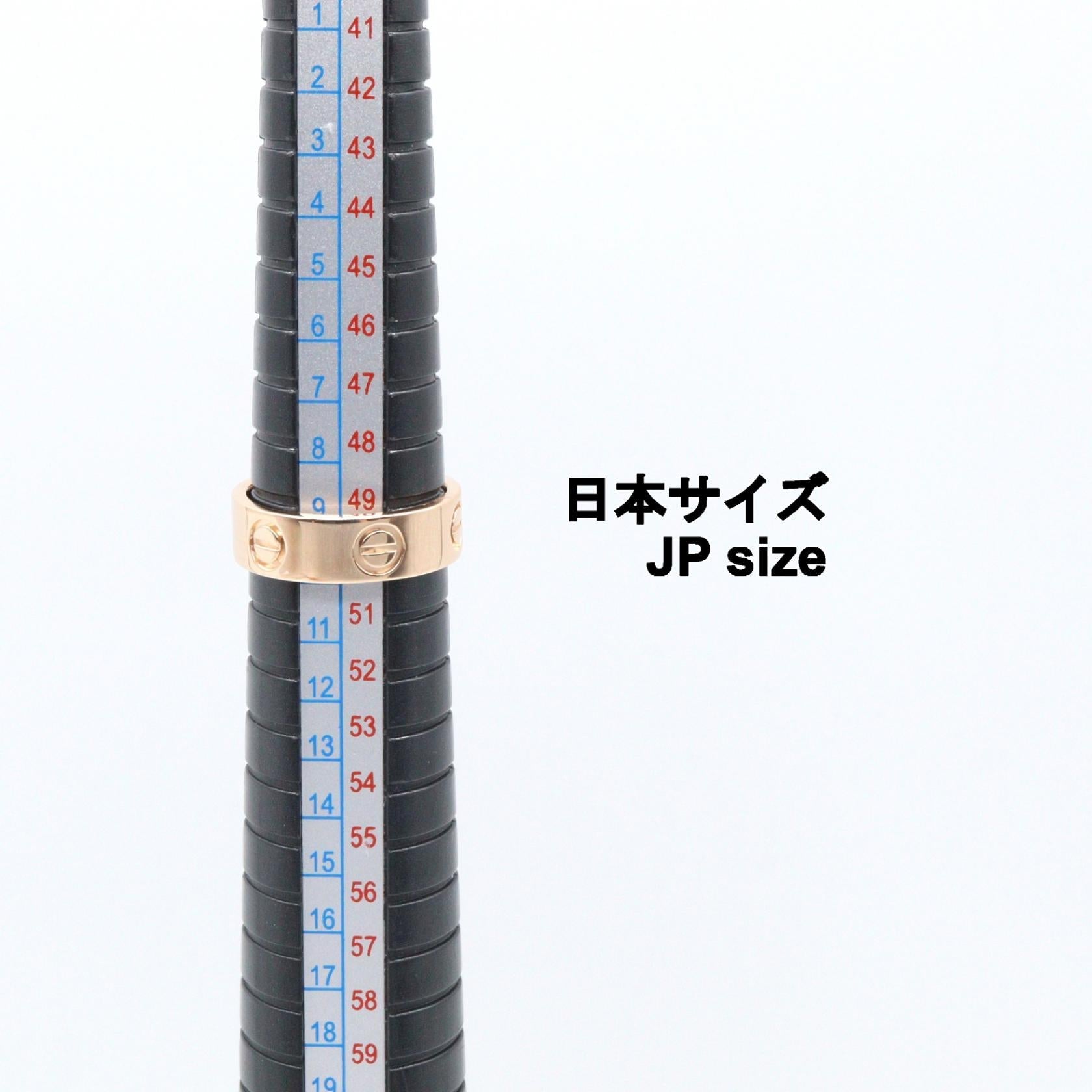 カルティエ ラブ Au750ピンクゴールドリング 9号