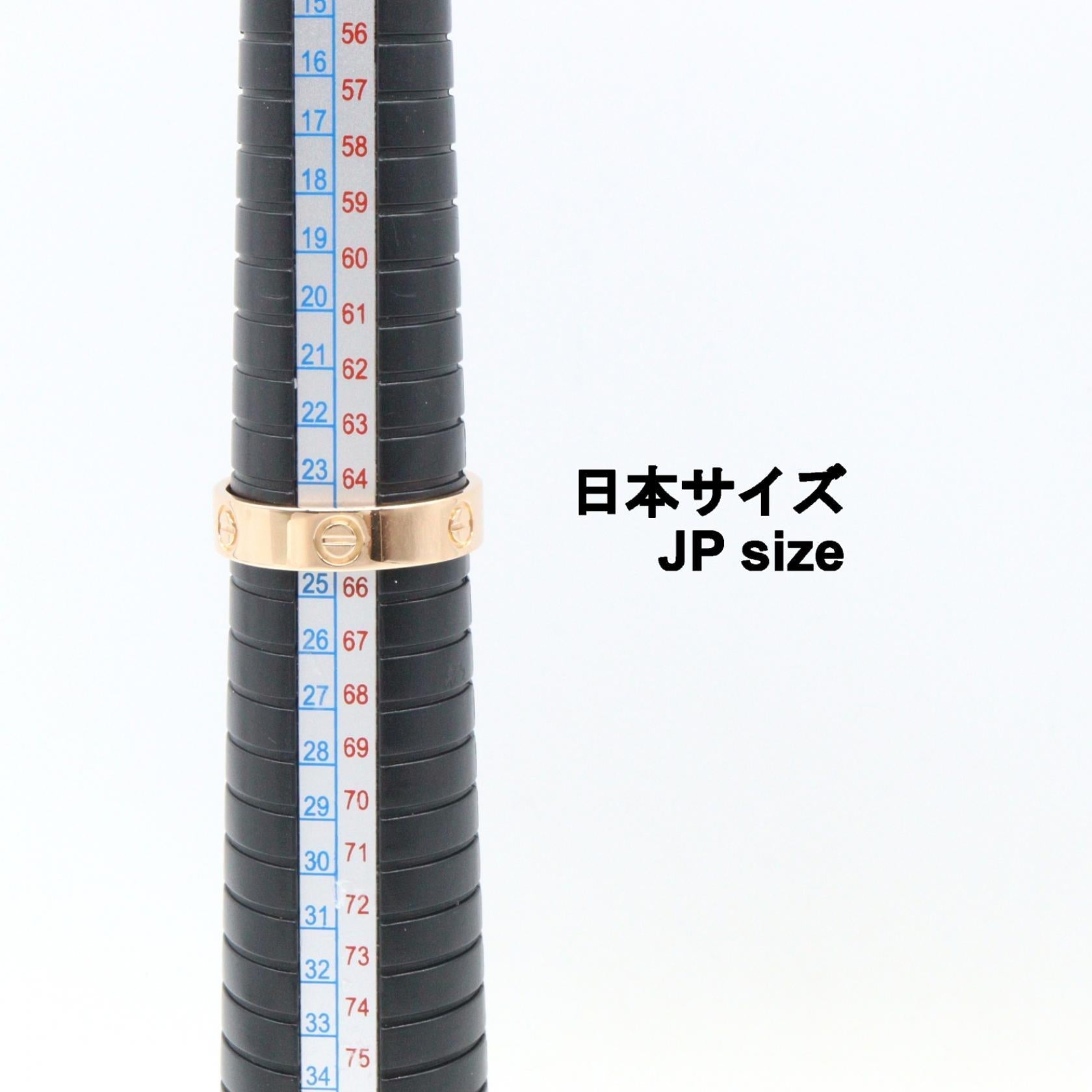 カルティエ ラブ Au750 リング 24号