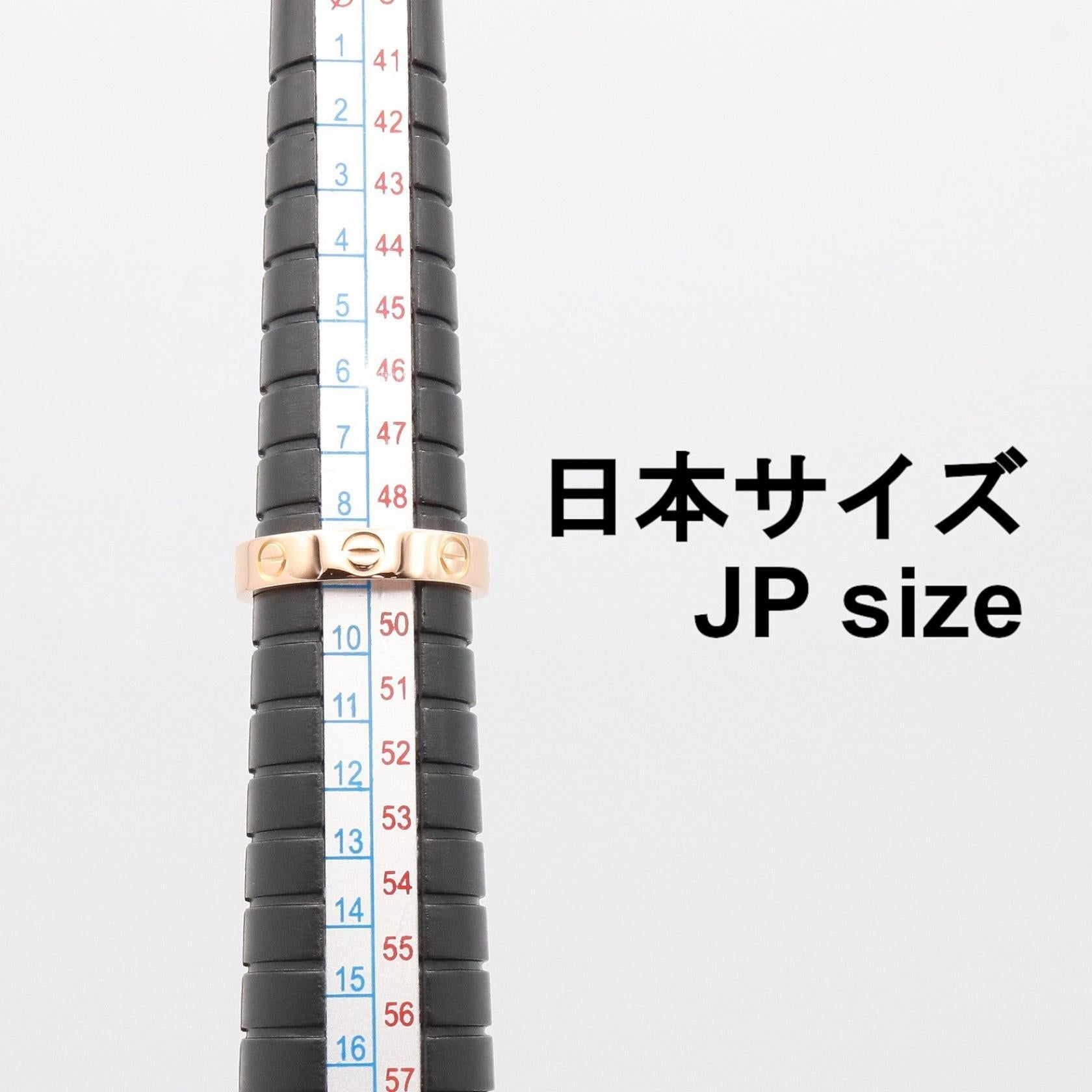 カルティエ ミニラブリング K18PG ダイヤモンド リング 8.5号