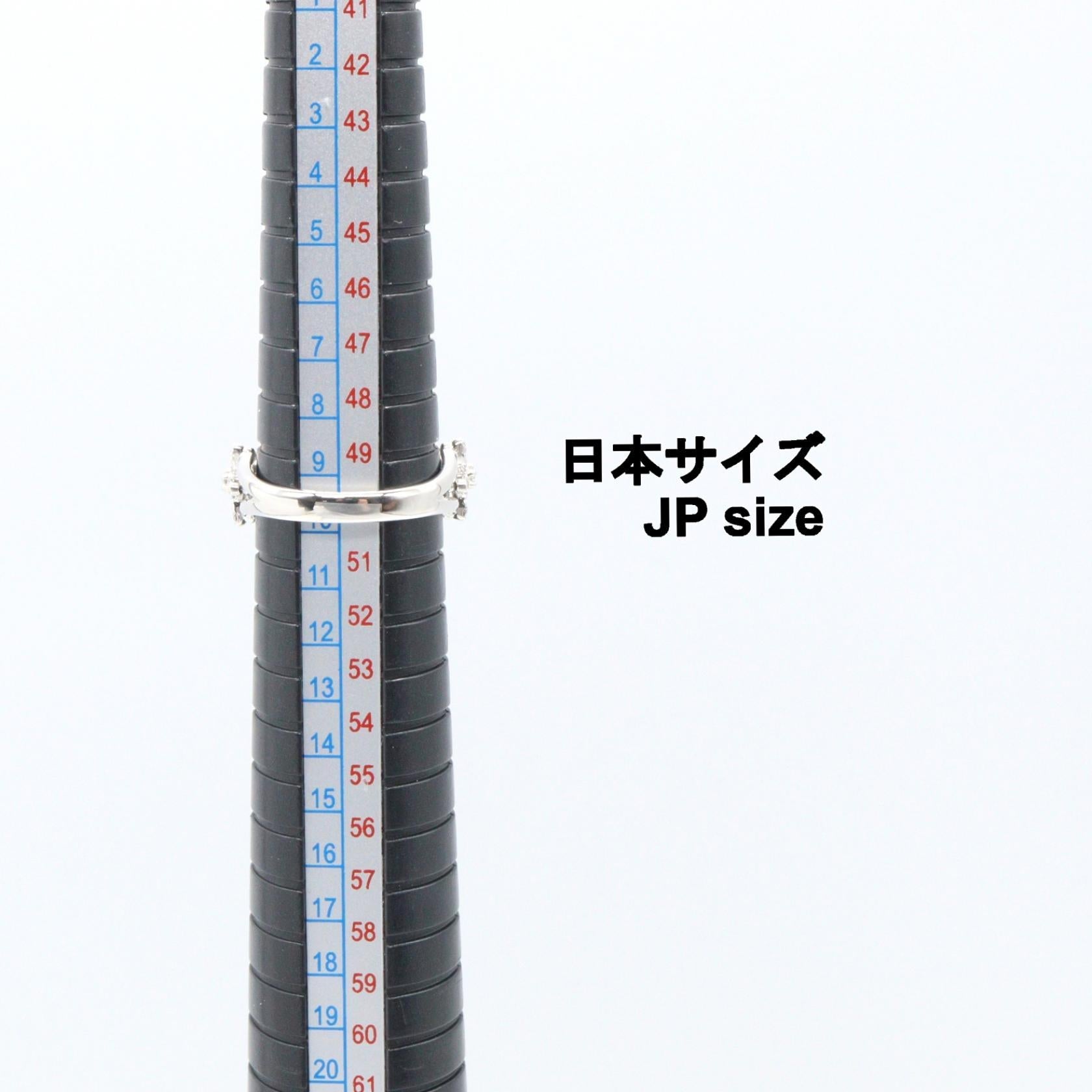 ポンテヴェキオ K18WG サファイア ダイヤモンド リング