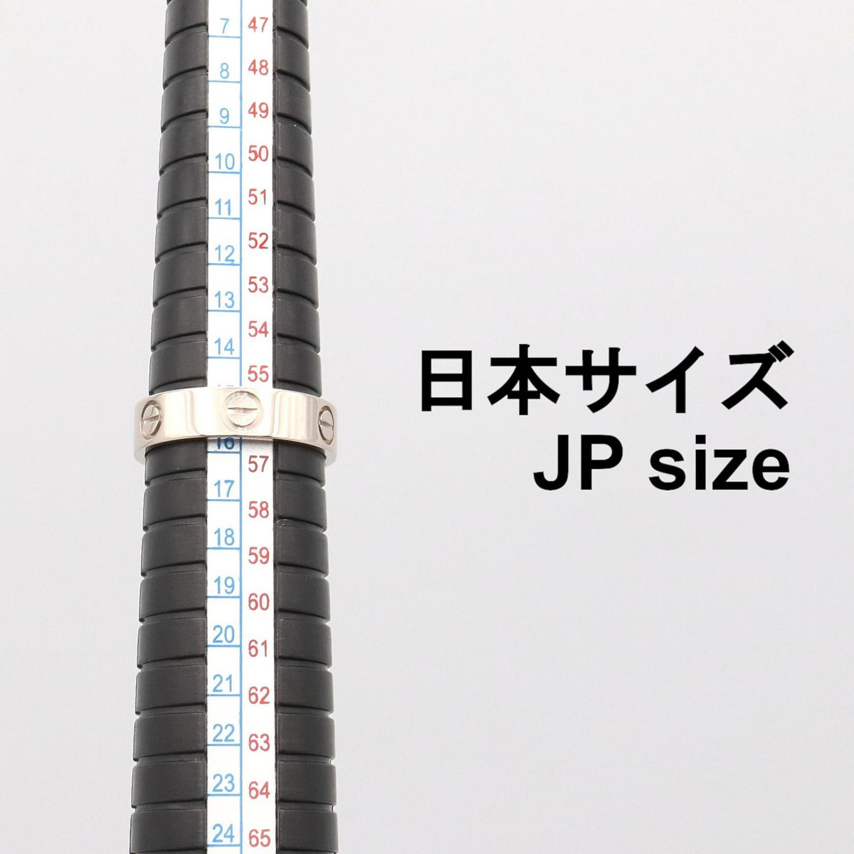 カルティエ ラブ Au750ホワイトゴールド リング 15.5号