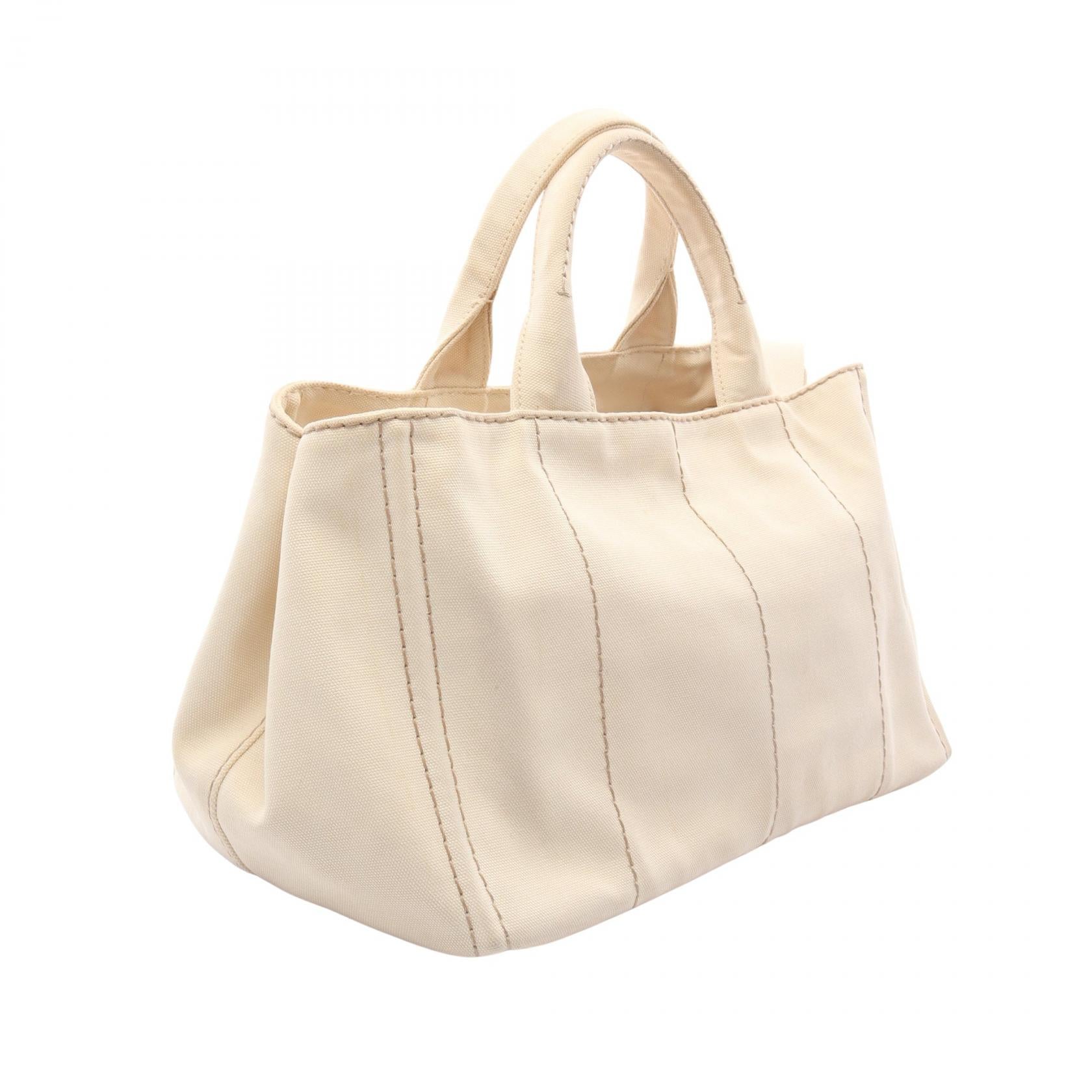 プラダ CANAPA STAMPATA キャンバス2wayトートバッグ