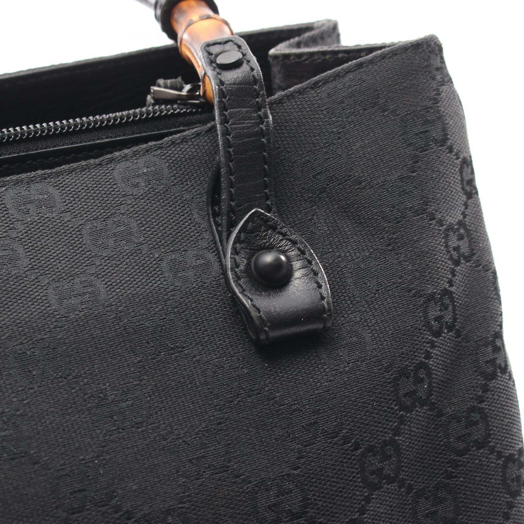 グッチ バンブー GGキャンバス トートバッグ