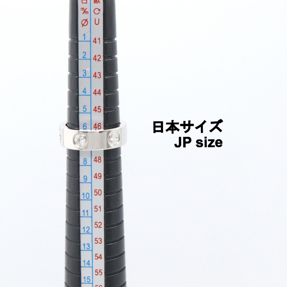 カルティエ ラブ K18WG ダイヤモンドリング 47号