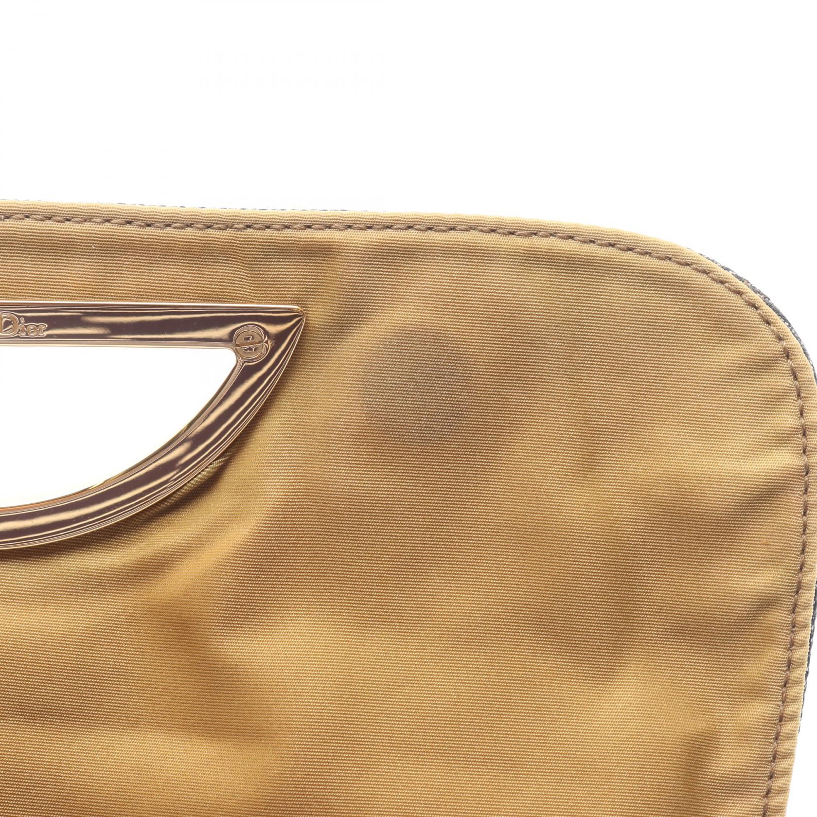ディオール マリスパール デニム レザーハンドバッグ