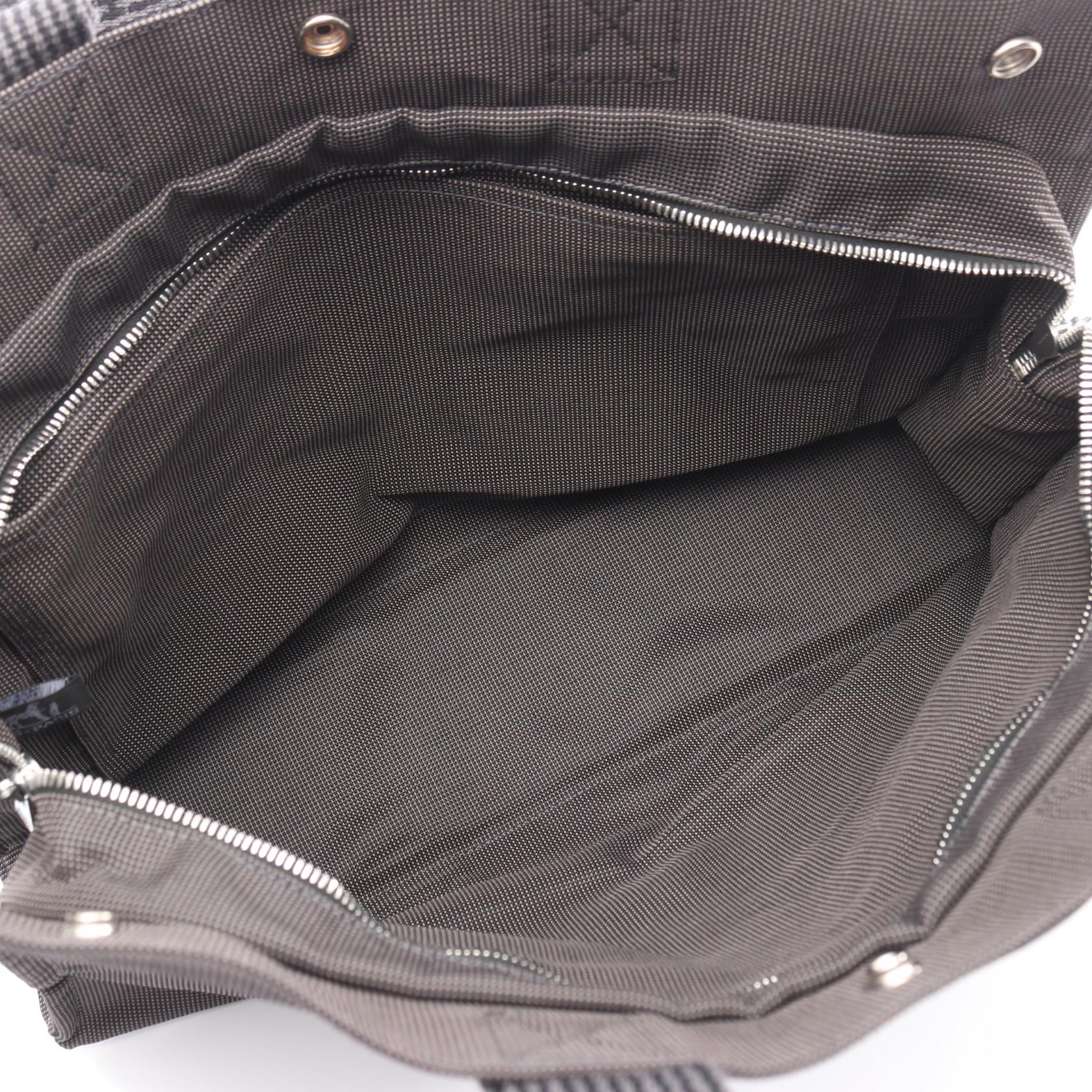 エルメス エールラインMM ナイロンキャンバス トートバッグ
