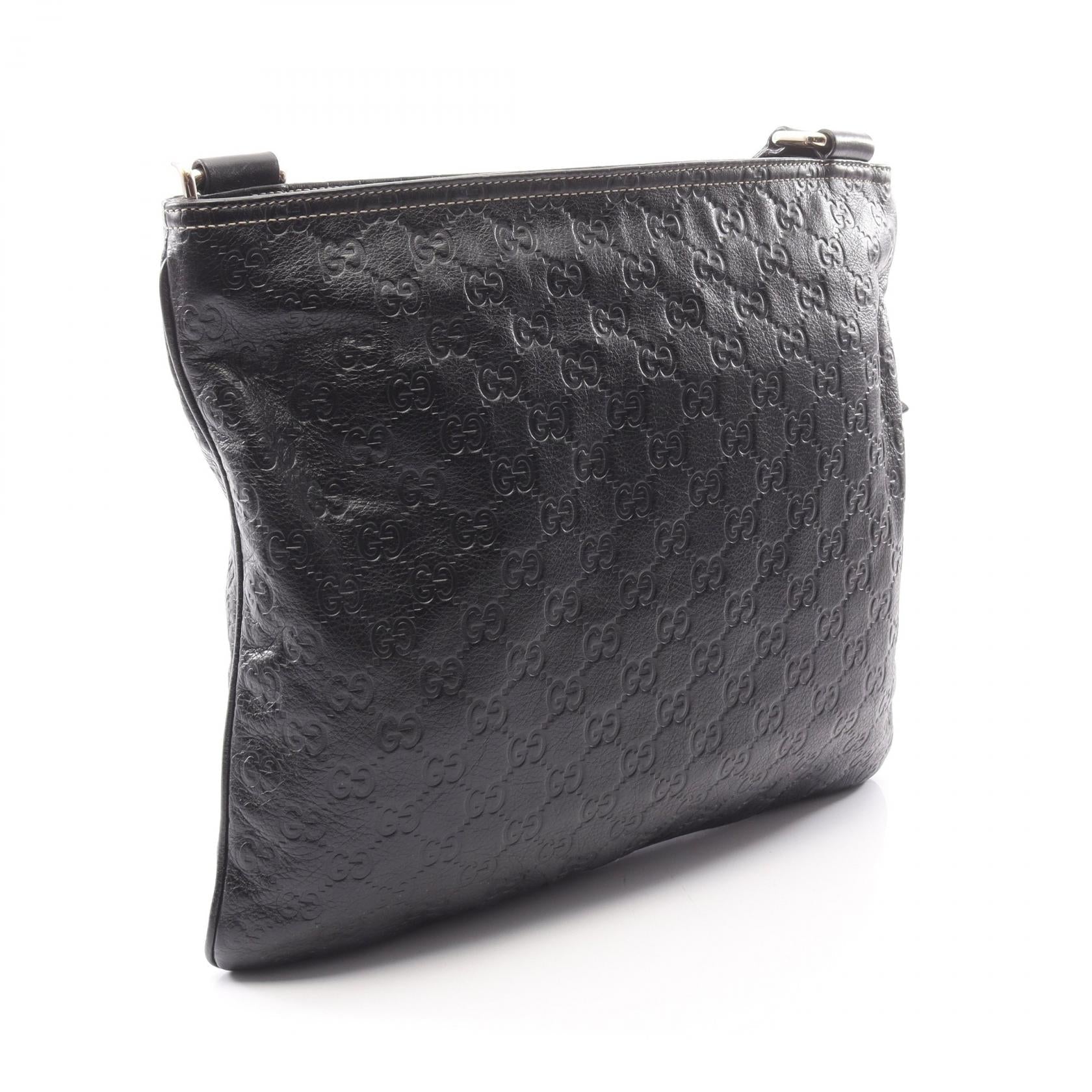 グッチ グッチシマ レザーショルダーバッグ