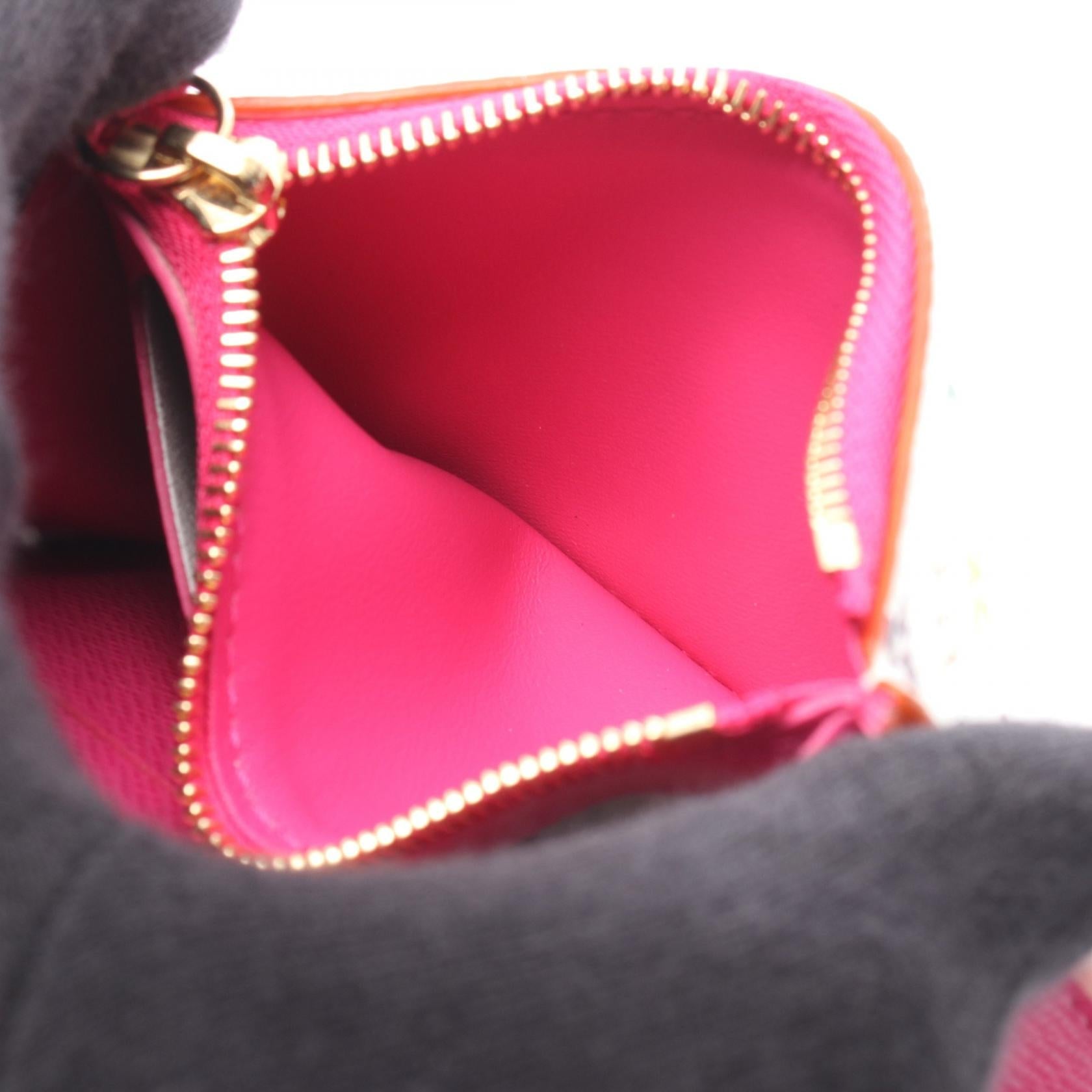 ルイヴィトン LV×TM ポルトモネロザリ モノグラムマルチカラー コインケース