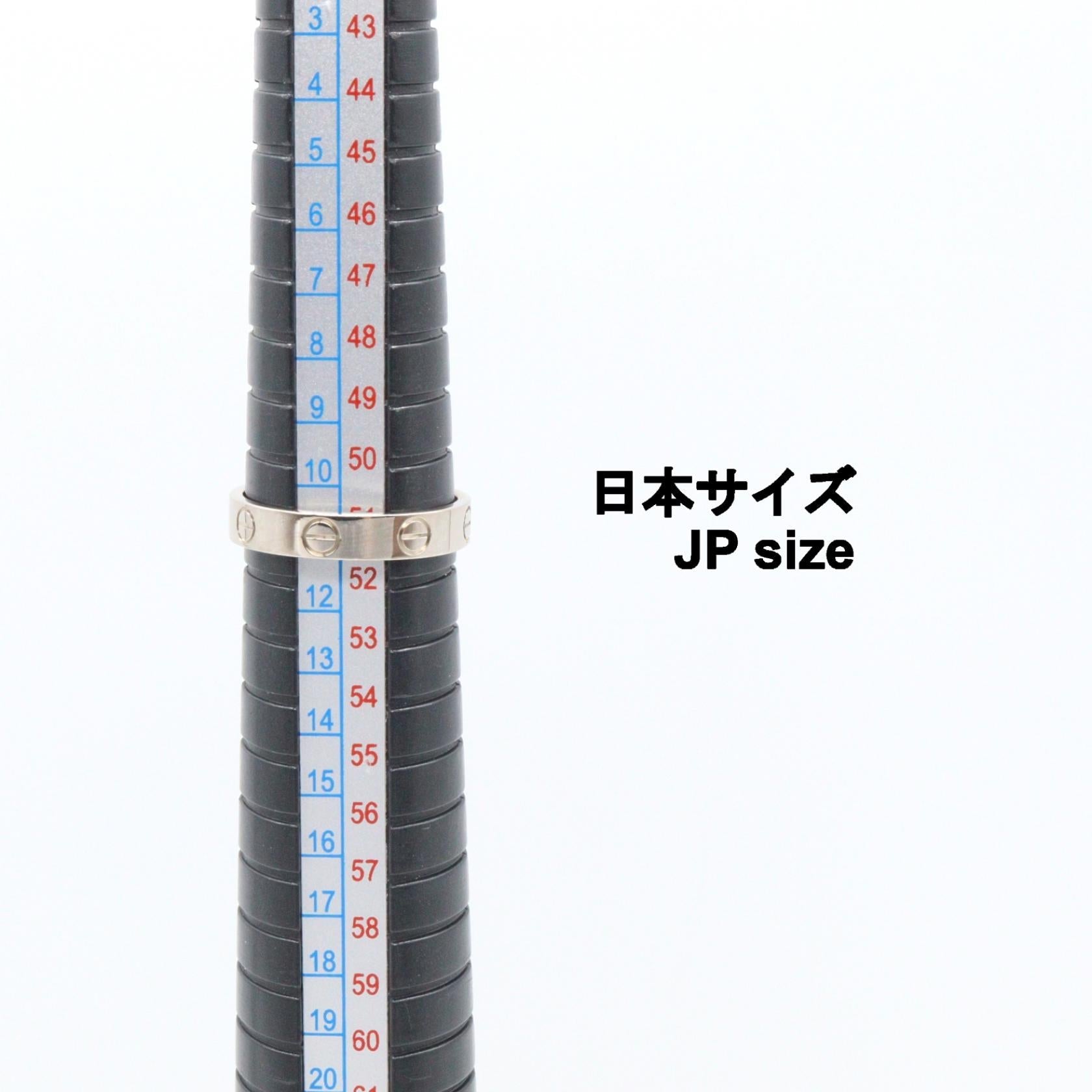 カルティエ ミニラブ Au750ホワイトゴールド リング 11号
