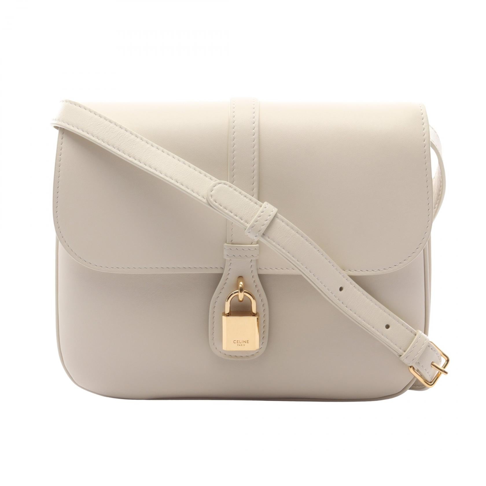 セリーヌ Medium Tabou レザーショルダーバッグ