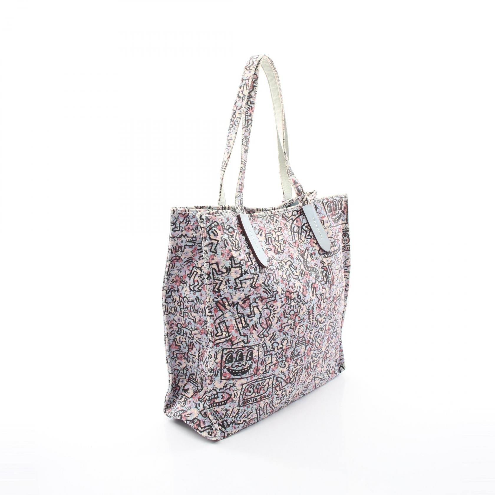 コーチ COACH × KEITH HARING キャンバス レザー トートバッグ