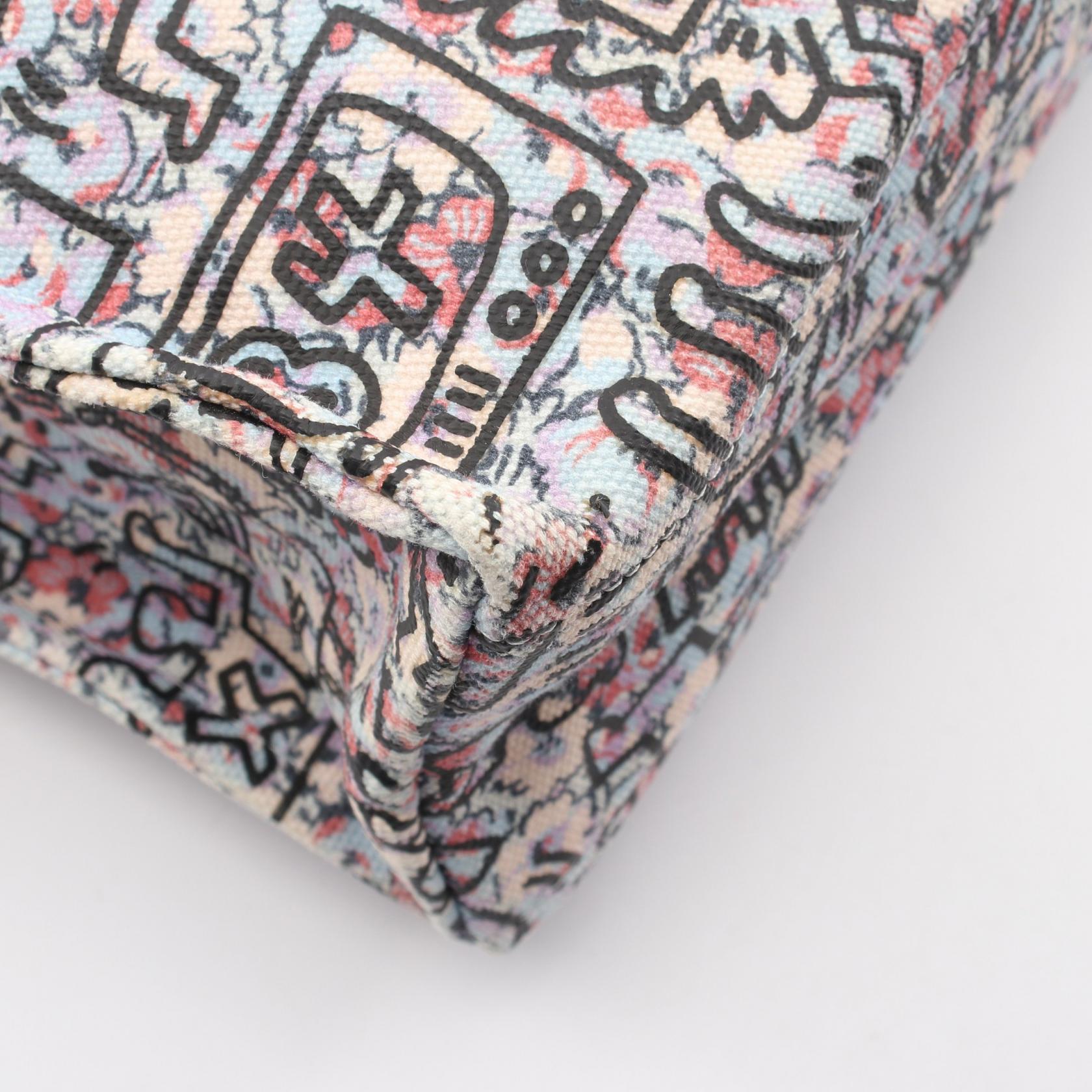 コーチ COACH × KEITH HARING キャンバス レザー トートバッグ