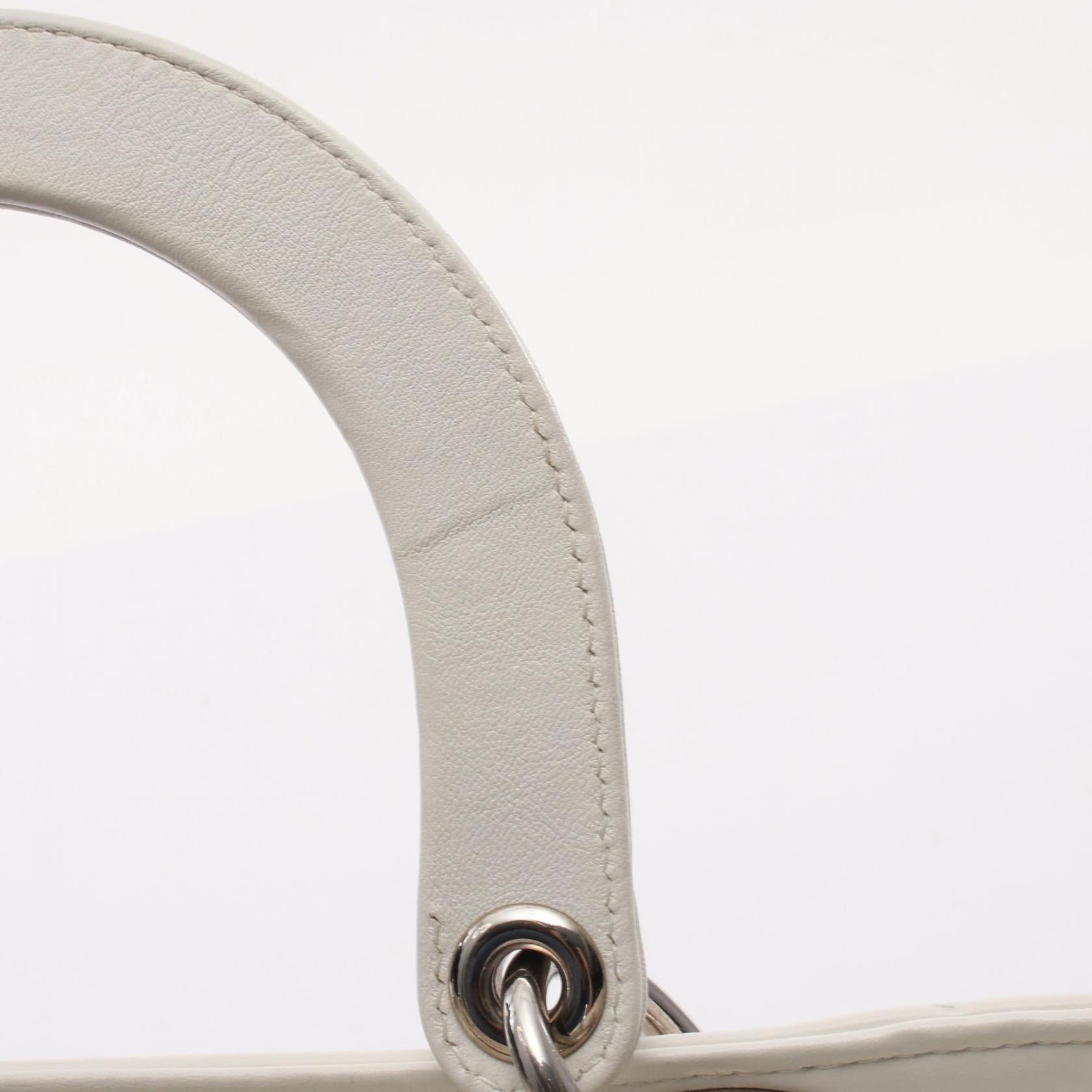 ディオール LADY DIOR レザー2wayハンドバッグ