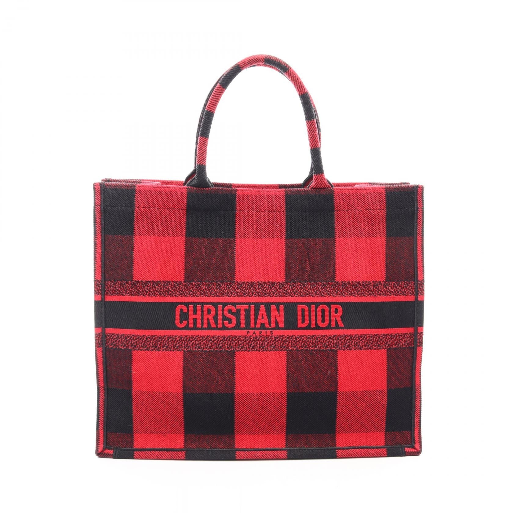 ディオール BOOK TOTE オブリーク キャンバス トートバッグ