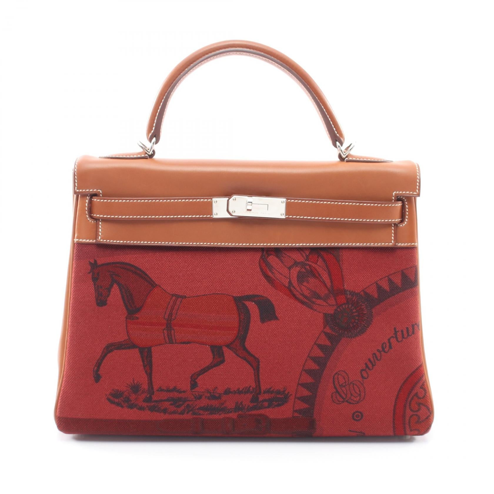 エルメス ケリー32 トワルクーベル ヴォーバレニア
