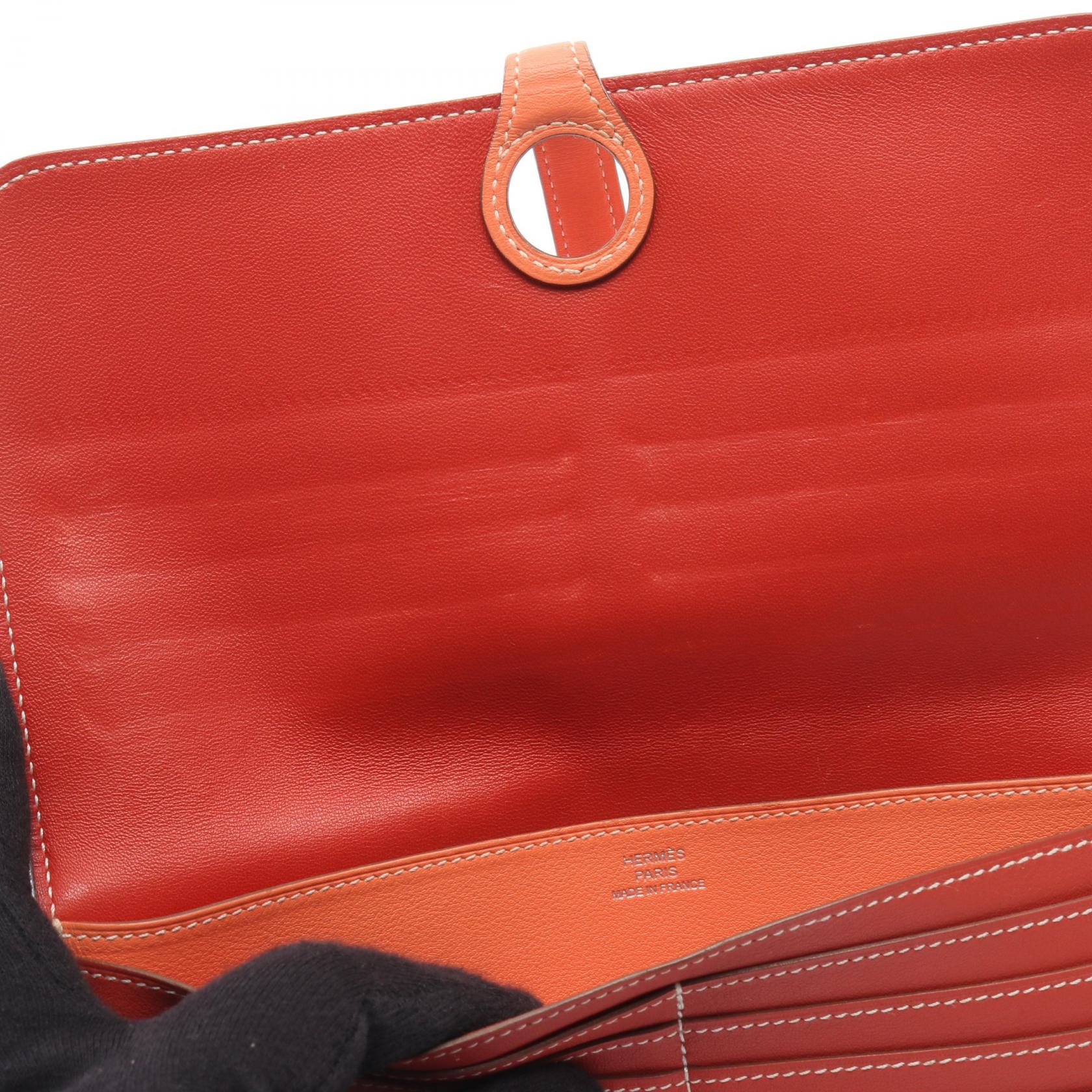 エルメス ドゴンロング カーフ 長財布