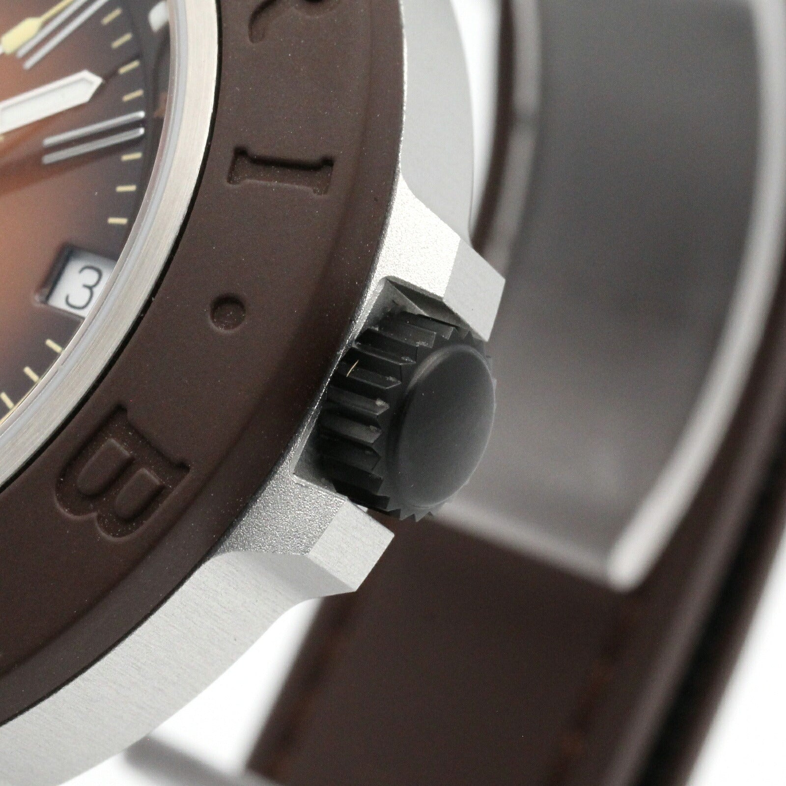 ブルガリ アルミニウム GMT アルミニウム メンズ腕時計