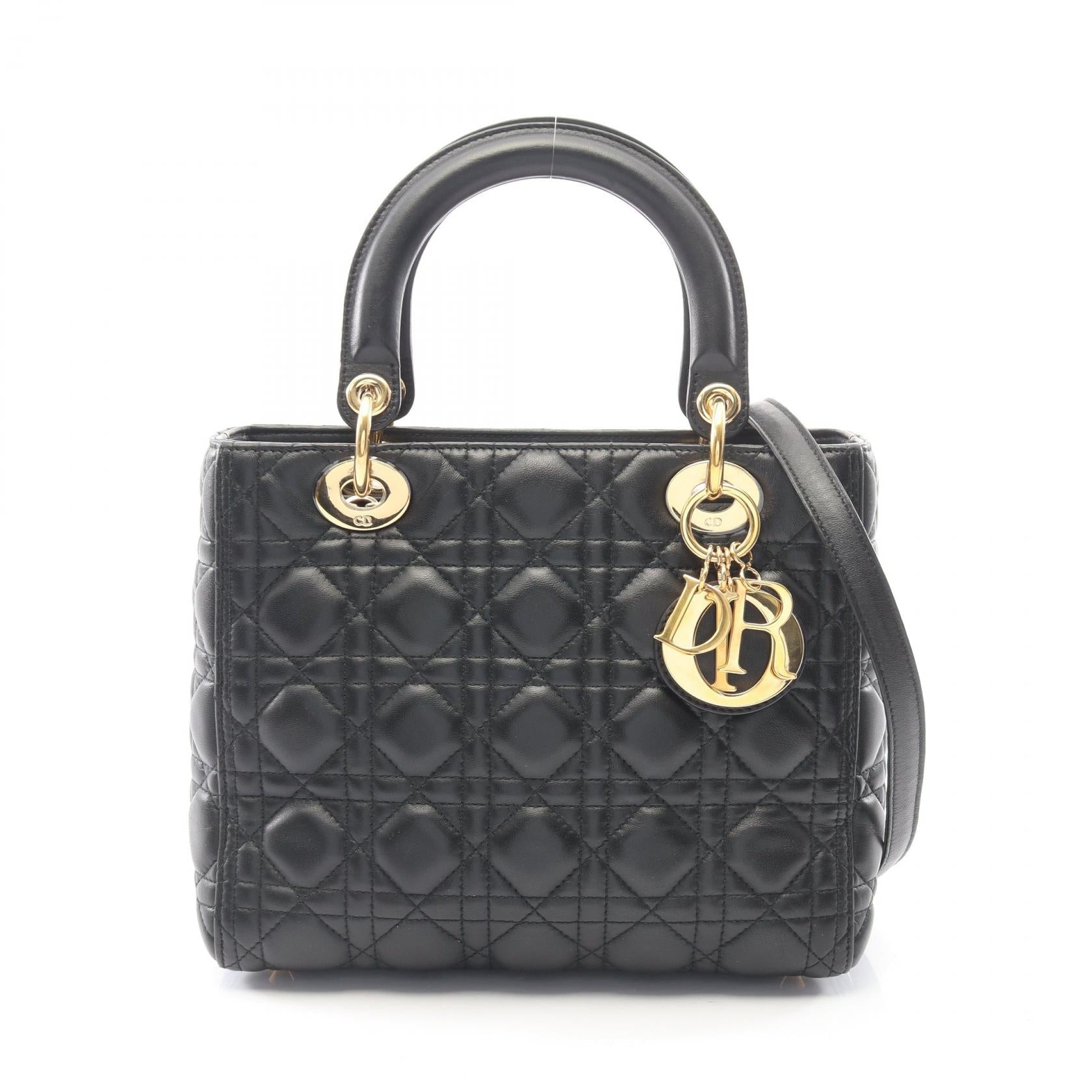 ディオール LADY DIOR レザー2wayバッグ