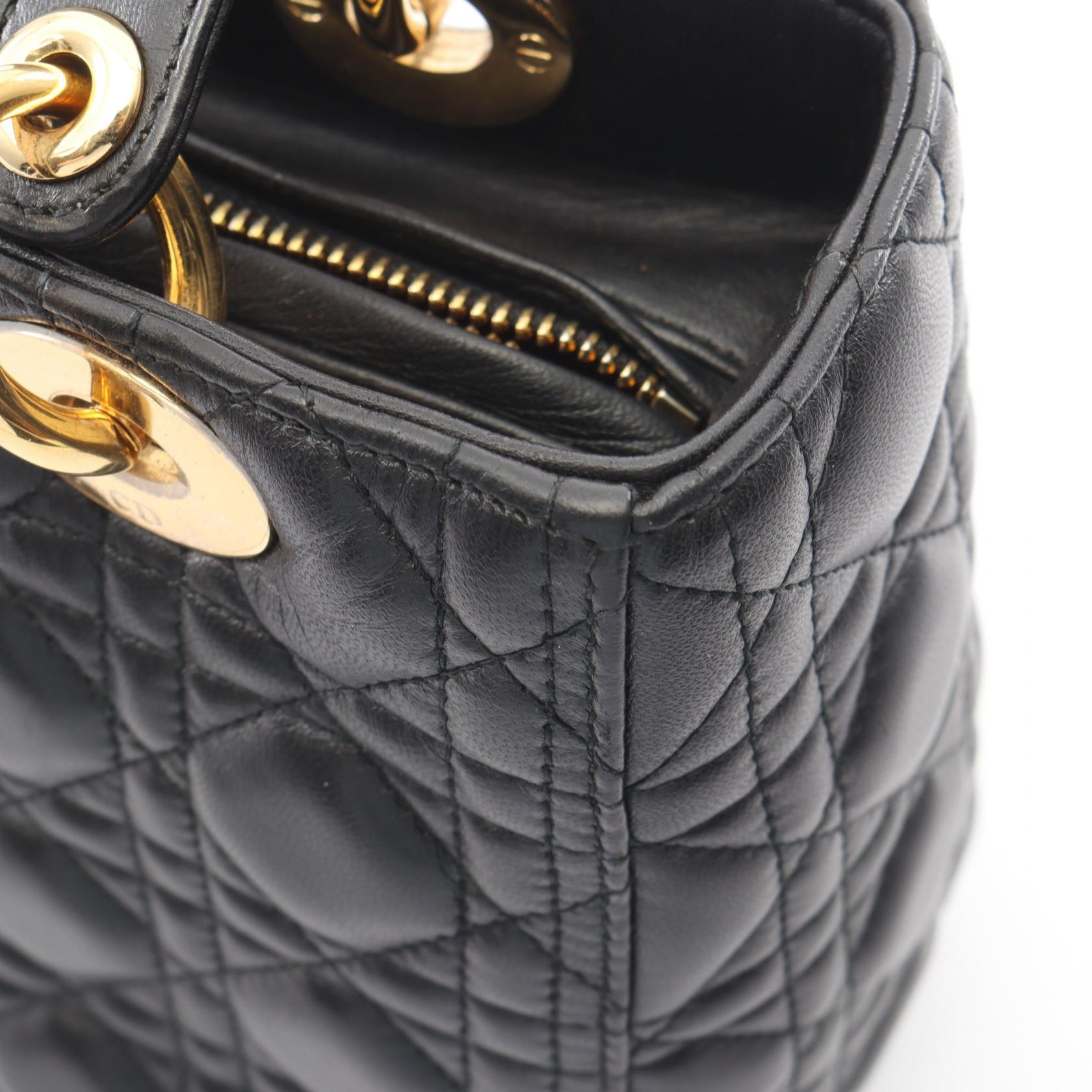 ディオール LADY DIOR レザー2wayバッグ