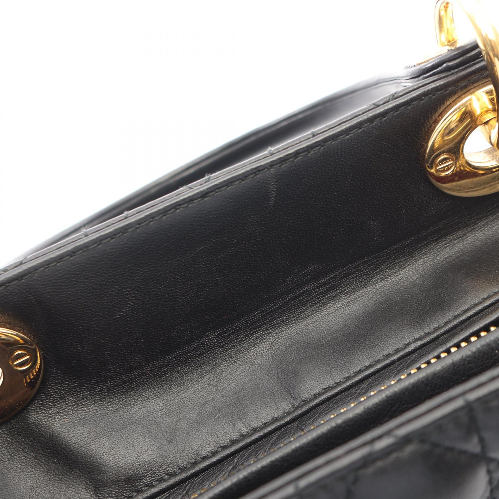 ディオール LADY DIOR レザー2wayバッグ