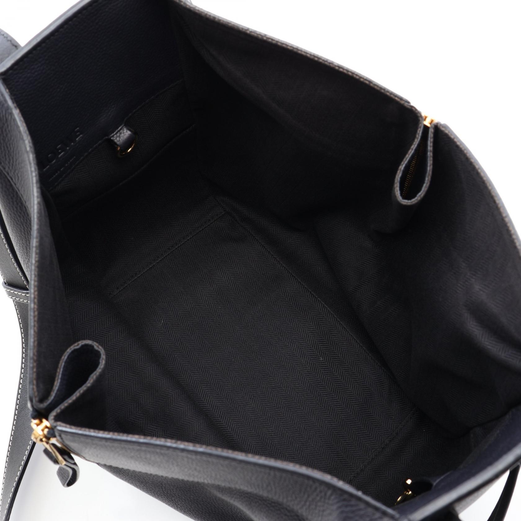 ロエベ ハンモックスモール レザー2wayバッグ
