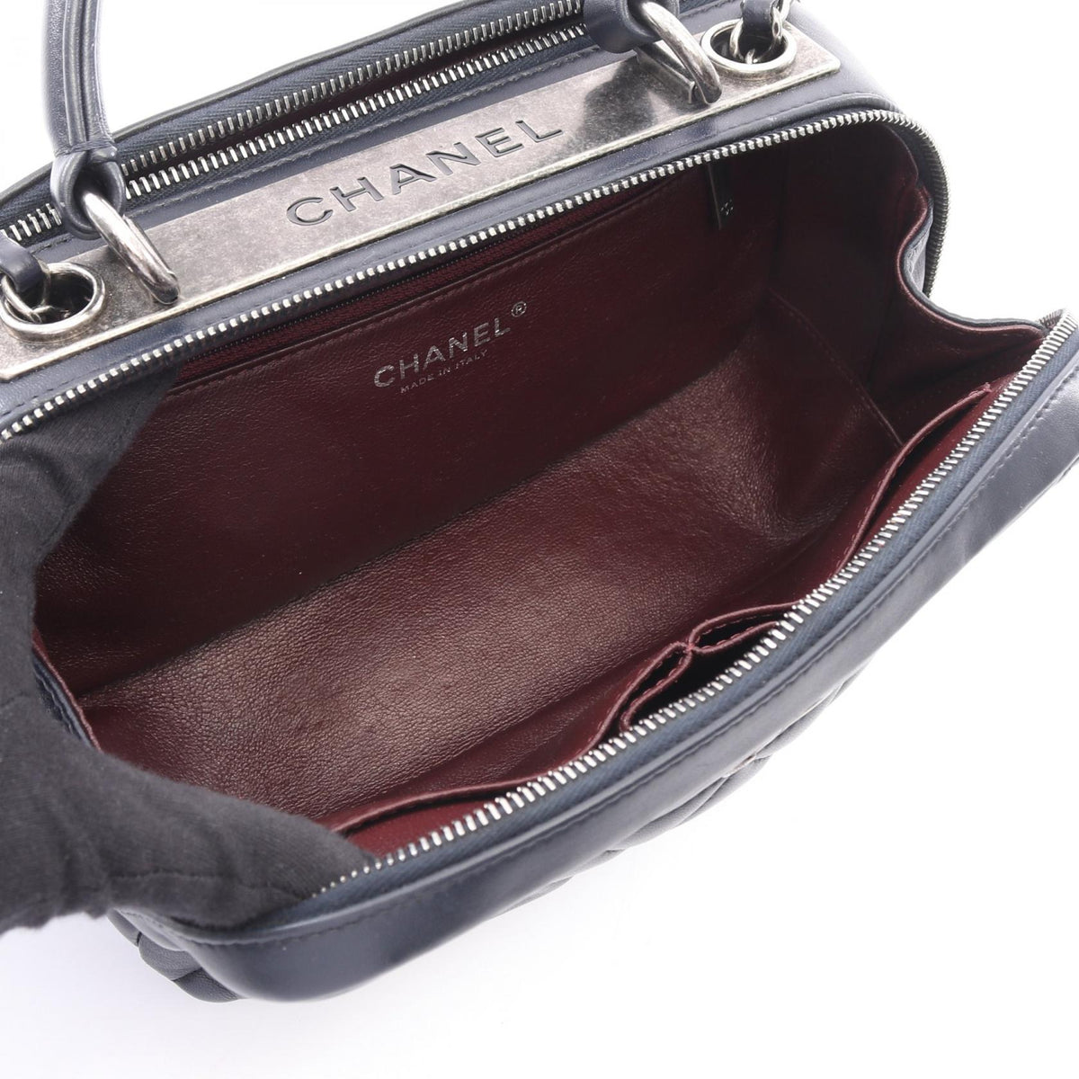 シャネル マトラッセ レザー2wayショルダーバッグ