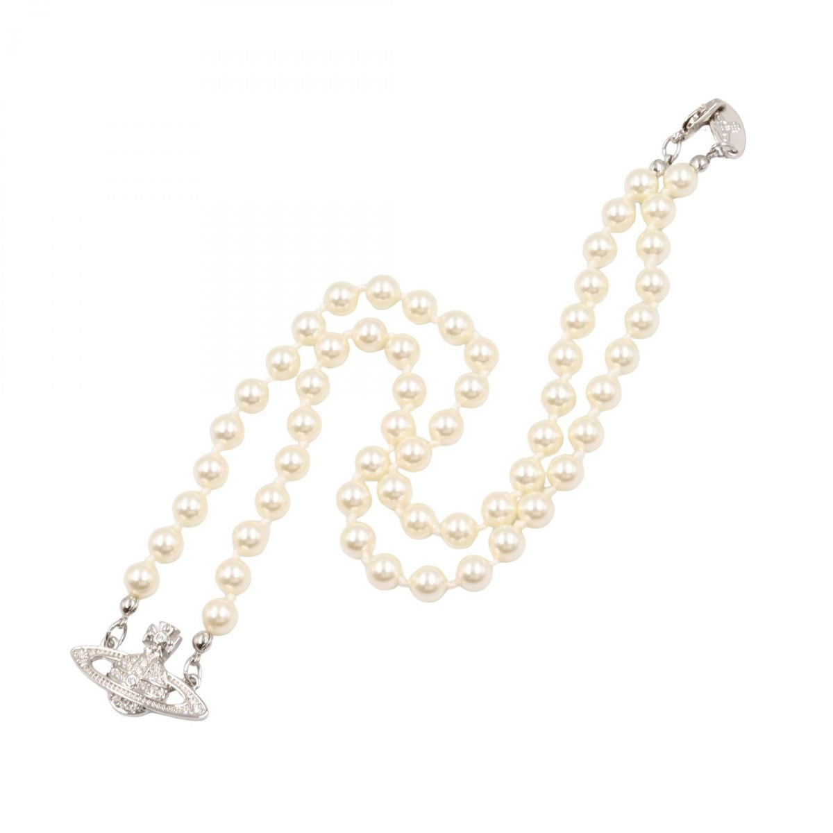ヴィヴィアンウエストウッド MINI BAS RELIEF PEARL ネックレス