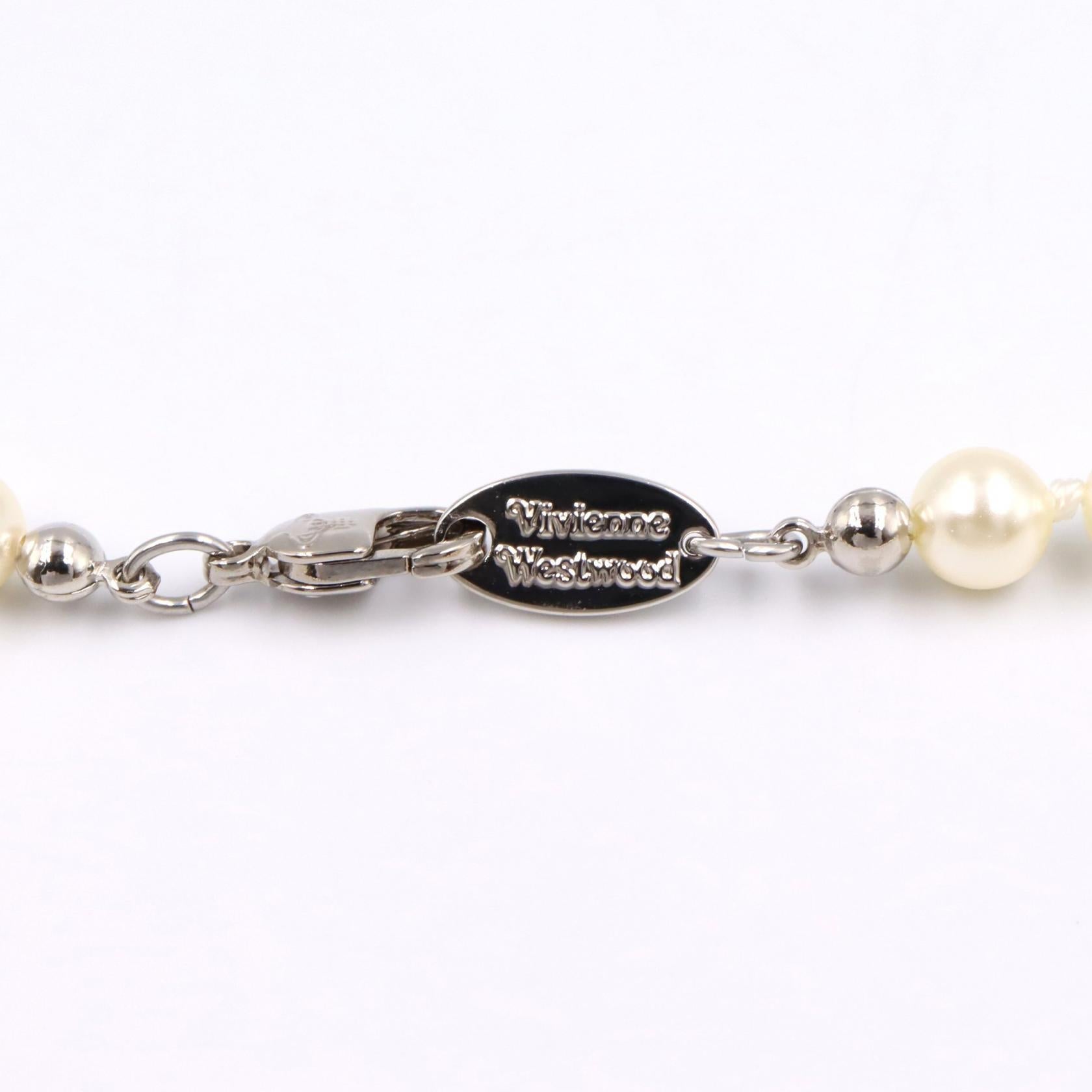 ヴィヴィアンウエストウッド MINI BAS RELIEF PEARL ネックレス