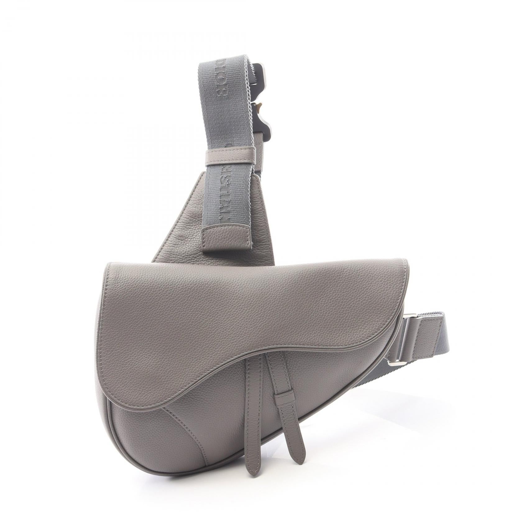 ディオール SADDLE レザーウエストバッグ