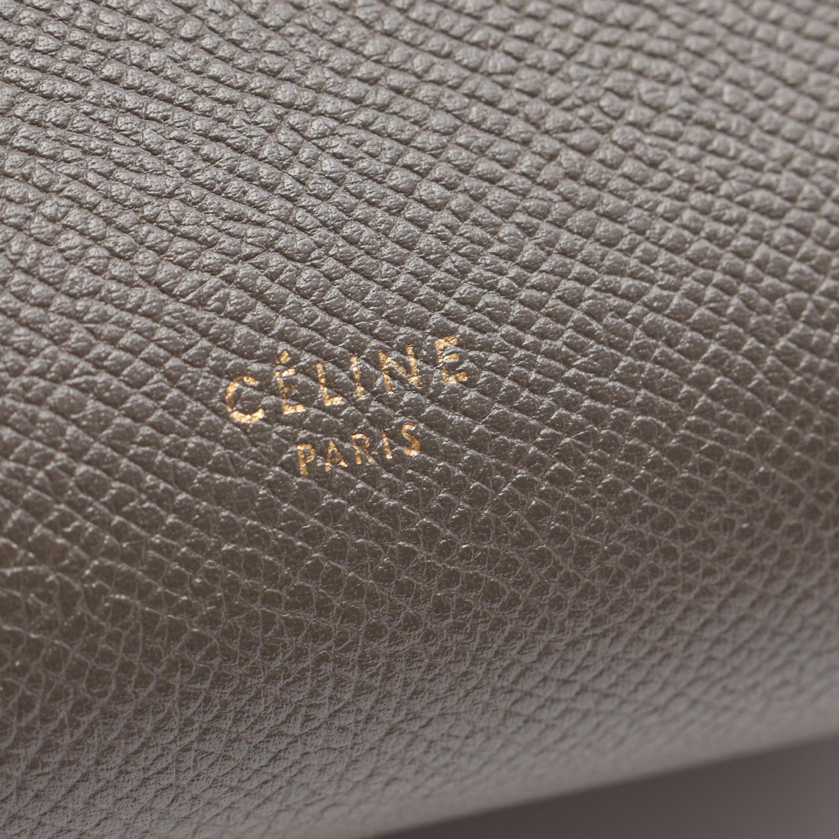 セリーヌ BELT BAG MICRO レザーハンドバッグ