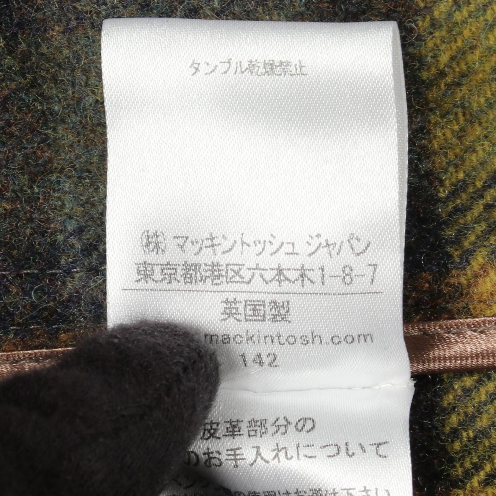 マッキントッシュ ウールコート