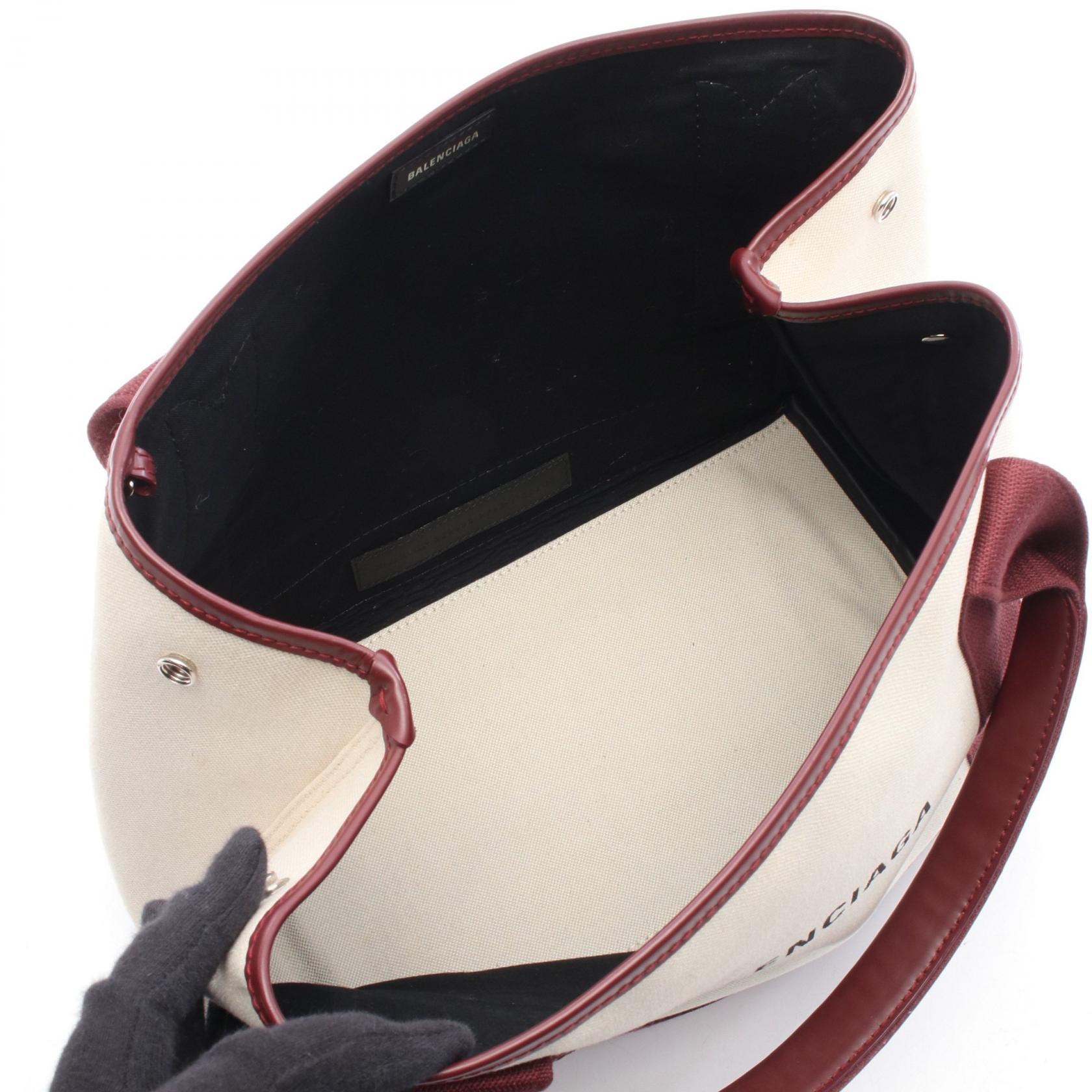 バレンシアガ NAVY CABAS S トートバッグ