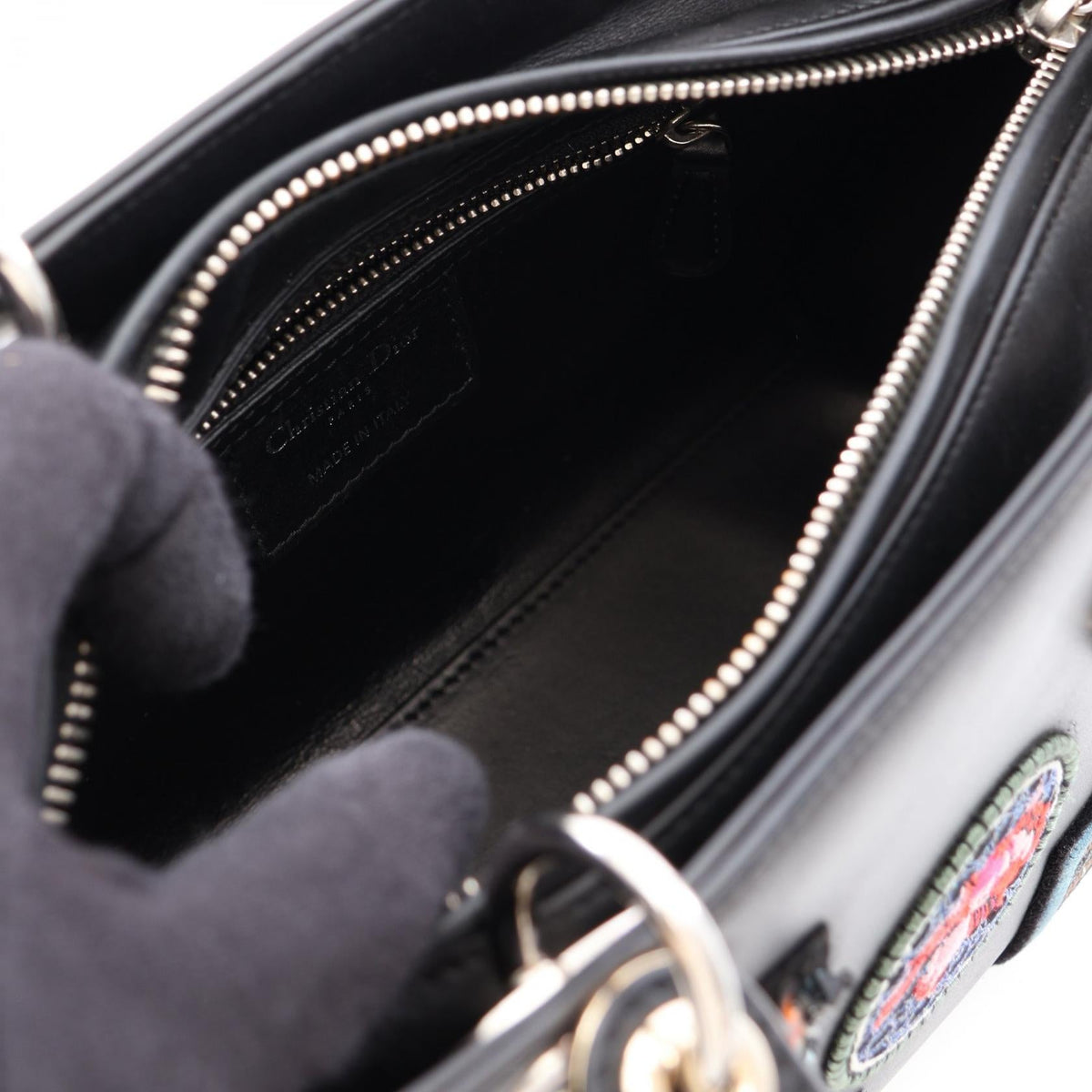 ディオール LADY DIOR レザー2WAYハンドバッグ