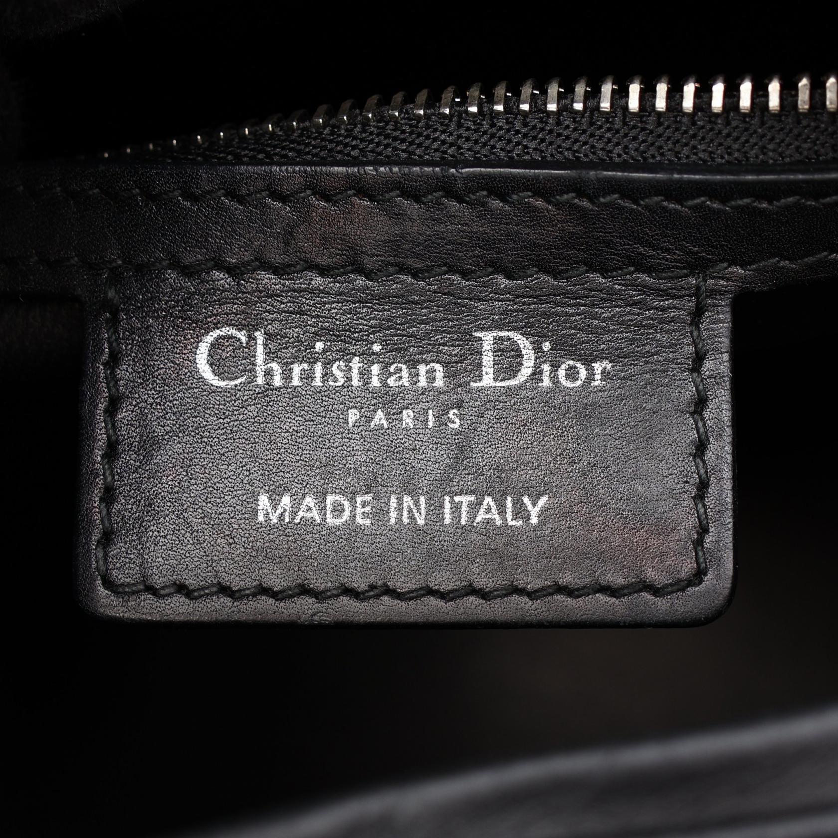ディオール LADY DIOR レザー2WAYハンドバッグ