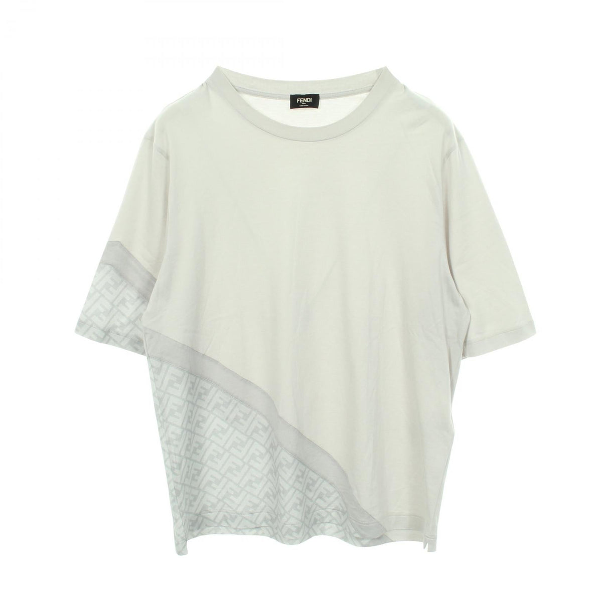 フェンディ FFズッカ コットン 半袖Tシャツ