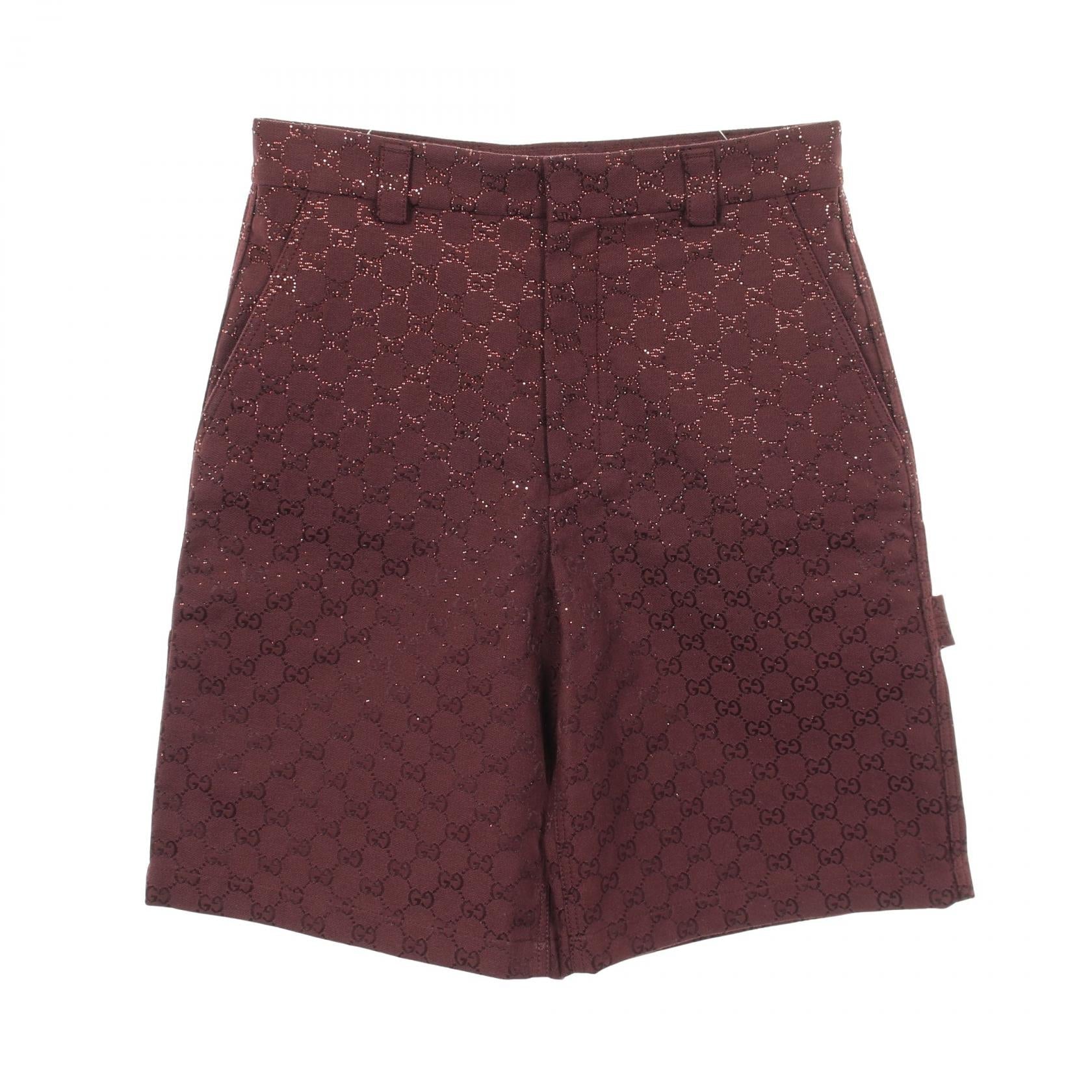 グッチ クリスタルGG コットンショートパンツ