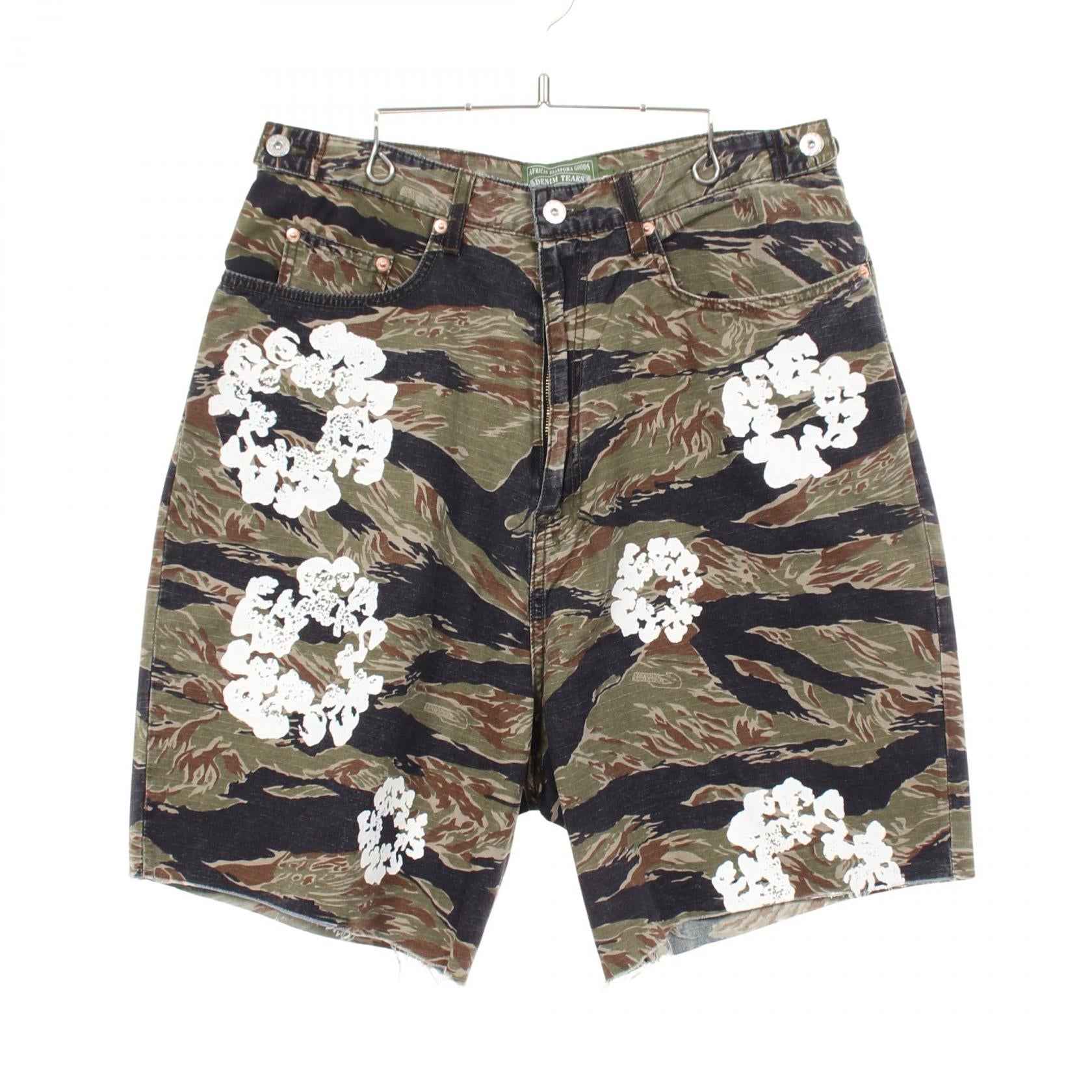 デニムティアーズ TIGER CAMO COTTON ショートパンツ