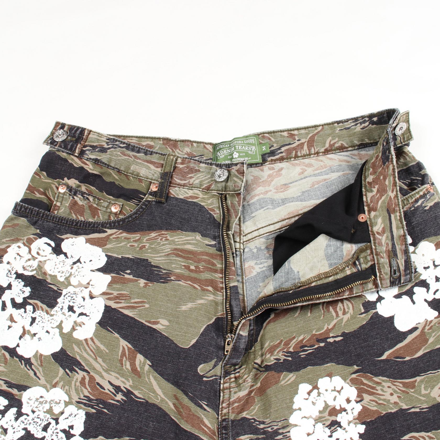デニムティアーズ TIGER CAMO COTTON ショートパンツ