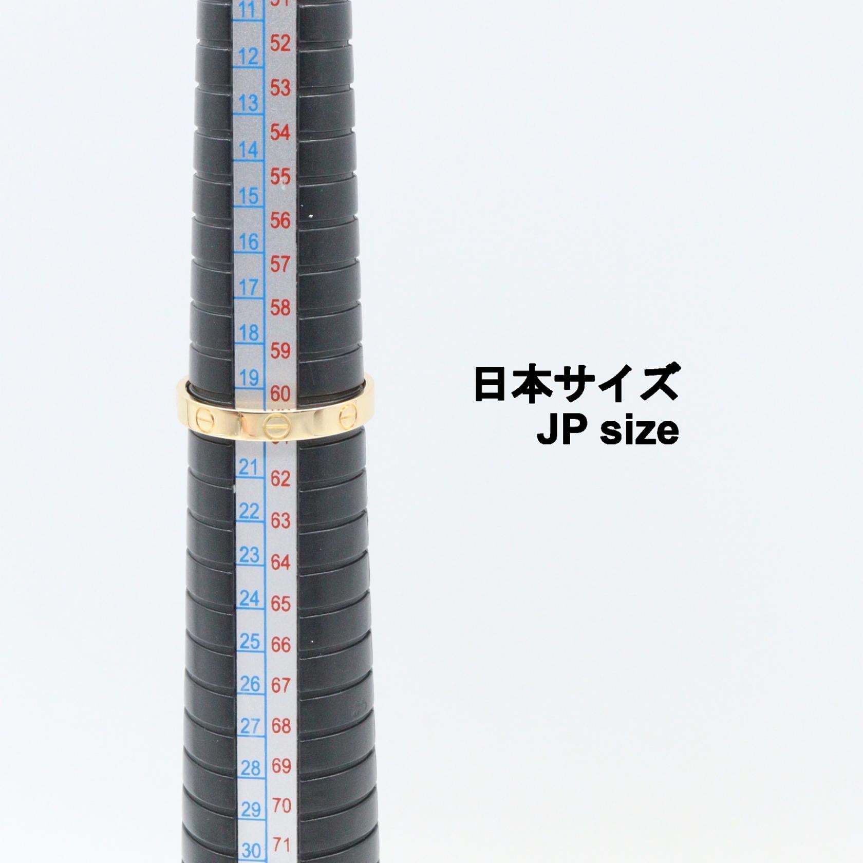 カルティエ ミニラブ Au750 リング 19号