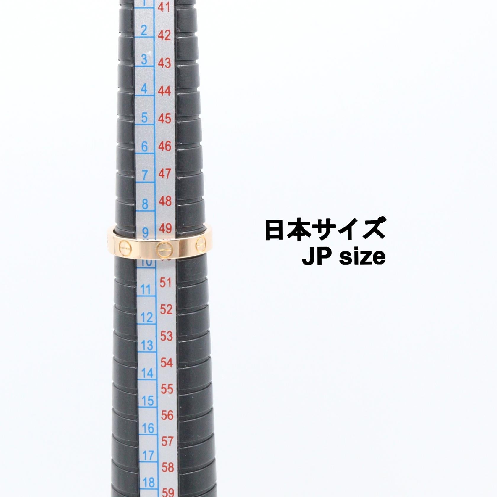 カルティエ ミニラブ Au750 リング 9号