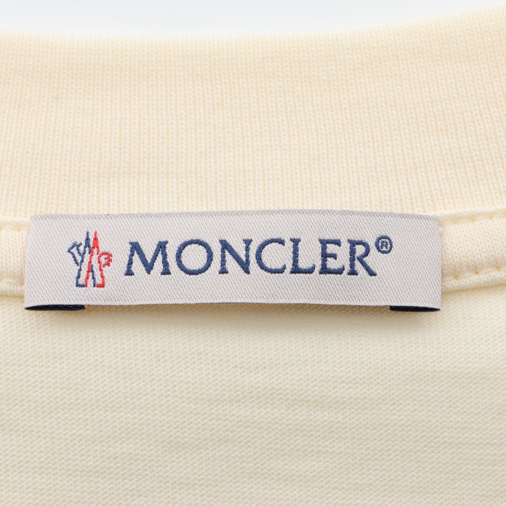 モンクレール コットン半袖Tシャツ