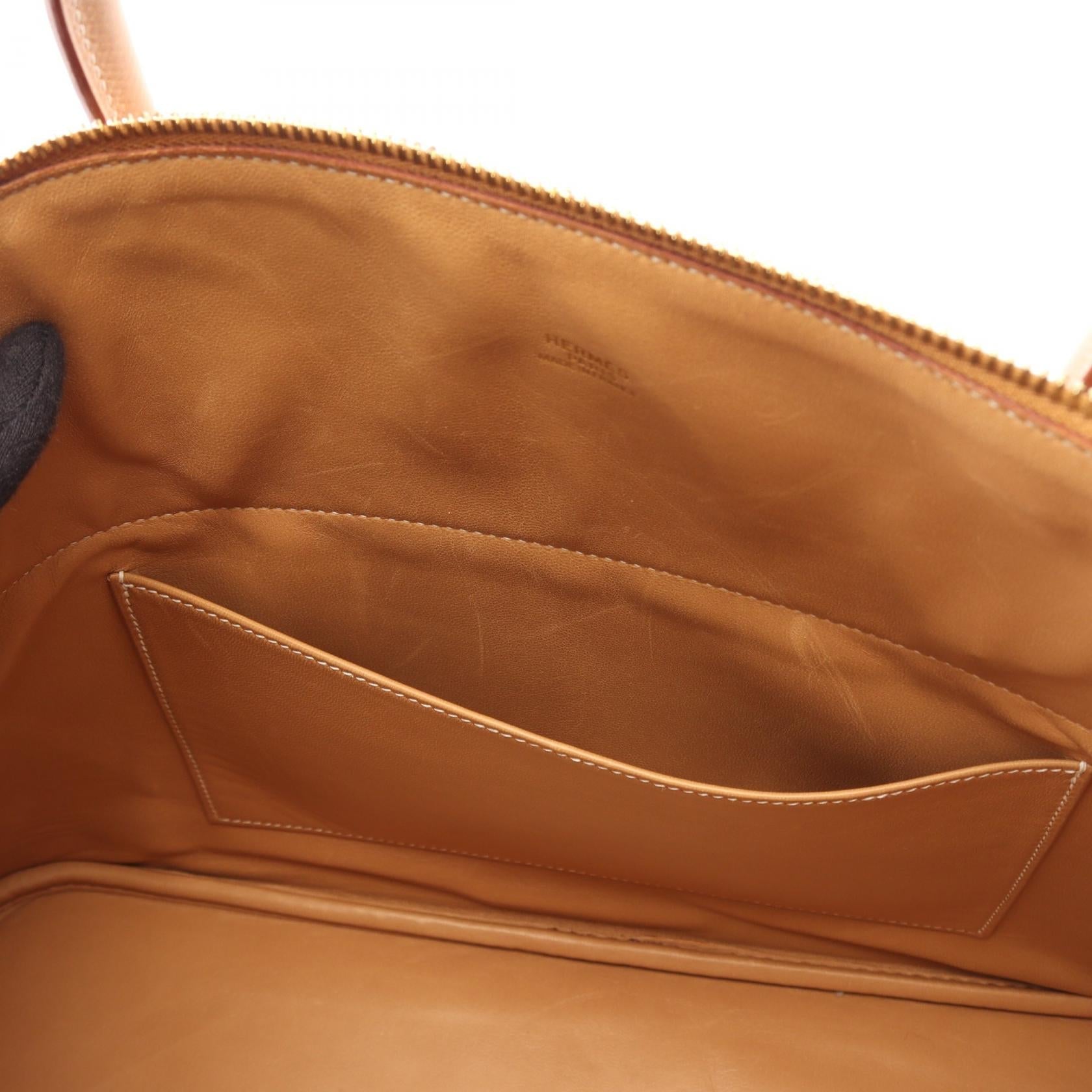 エルメス ボリード35 レザー 2WAYハンドバッグ