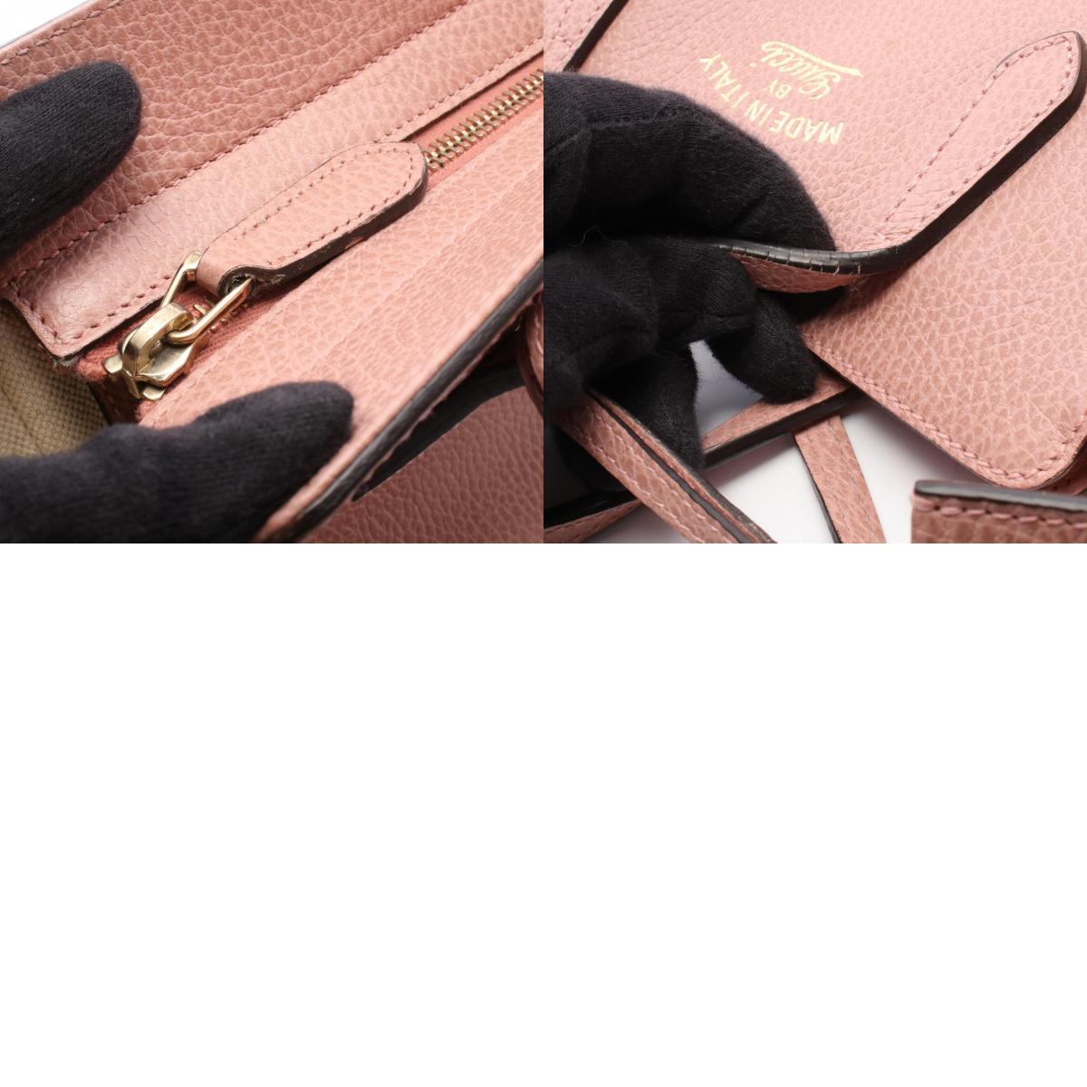 グッチ スウィング レザー2WAYハンドバッグ