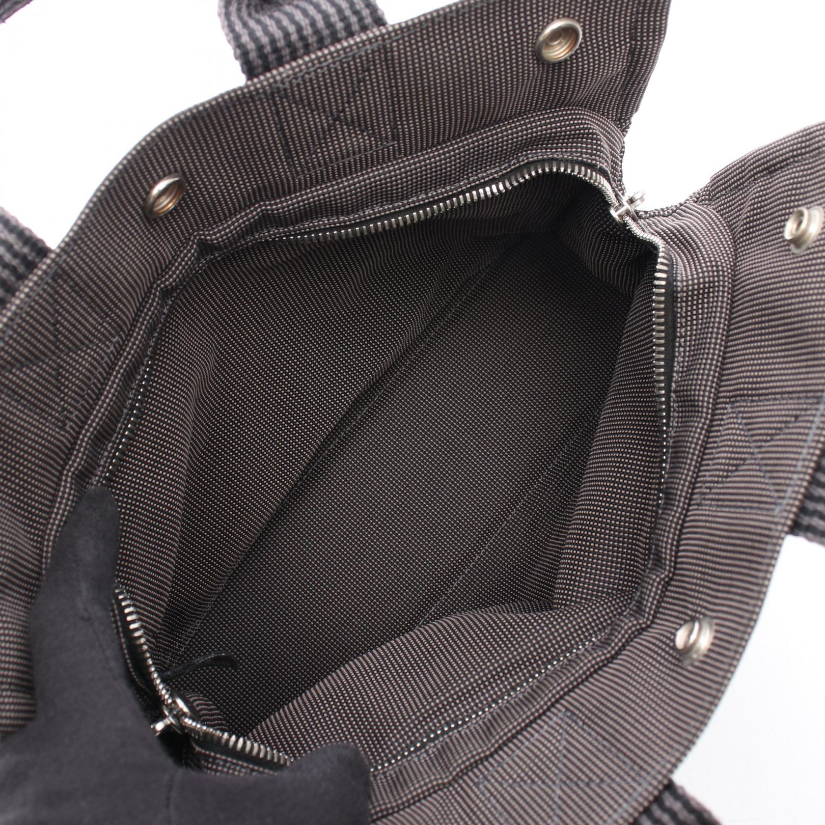 エルメス エールラインPM キャンバス ナイロンキャンバス トートバッグ