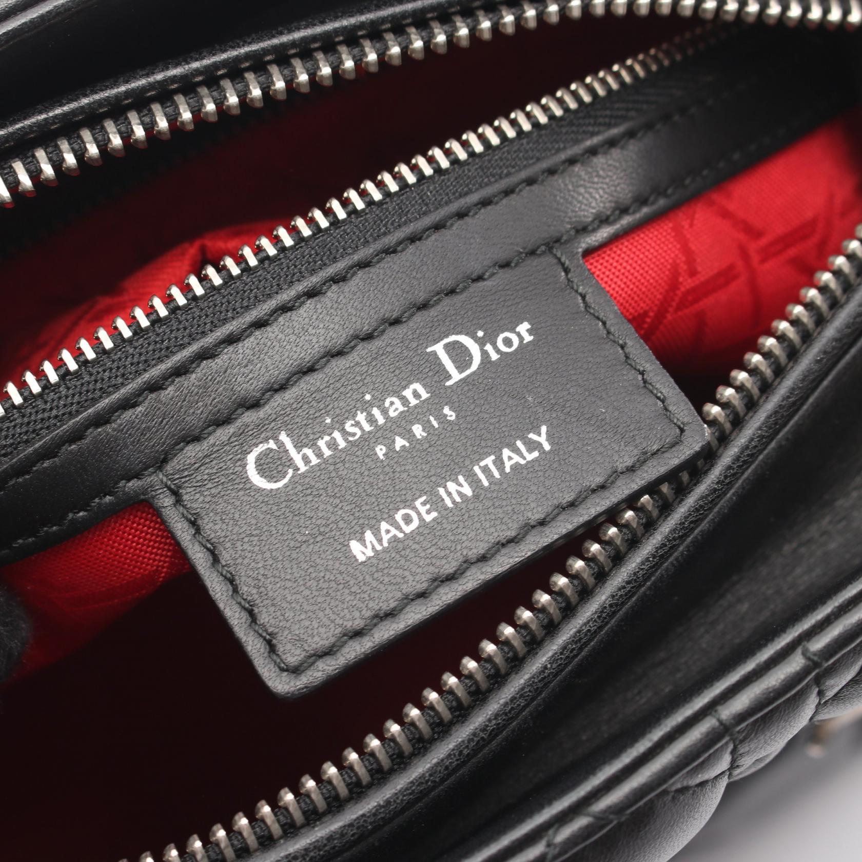 ディオール LADY DIOR レザー2wayハンドバッグ