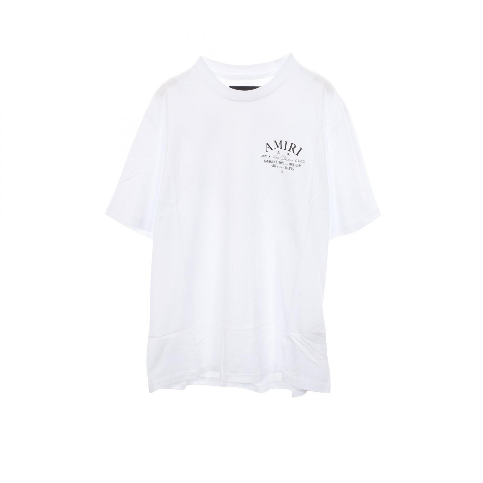 アミリ District コットン 半袖Tシャツ